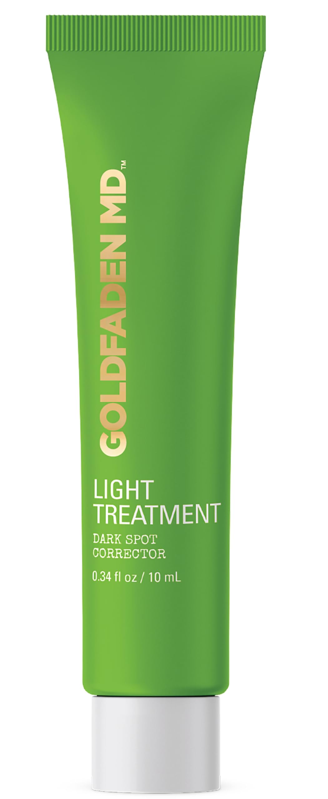 GOLDFADEN MD Light Treatment Dark Spot Corrector — Hydroquinone Free, Alpha Arbutin, Hyaluronic Acid | Trial .34 Fl Oz