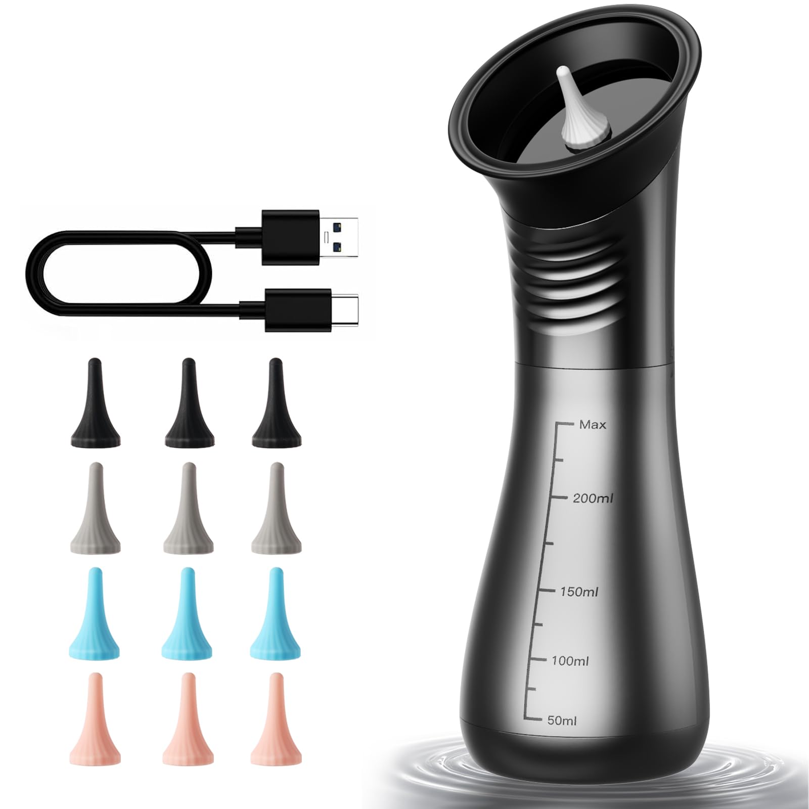 GOLFOEE Ear Wax Removal — Upgraded Electric Ear Cleaner with Safe Pressure Modes