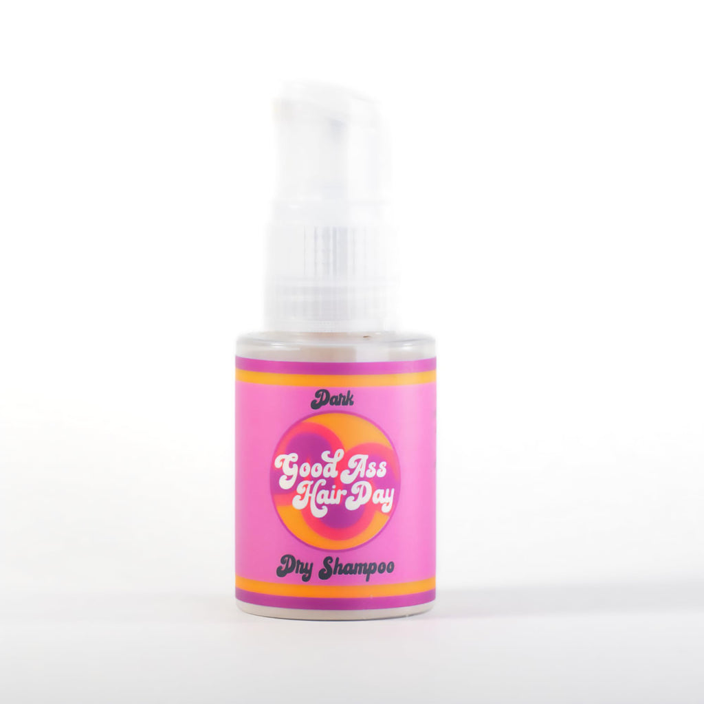 Good A- Hair Day Dry Shampoo Powder – Non-Aerosol, Talc-Free, All-Natural (Dark) | Handmade in USA