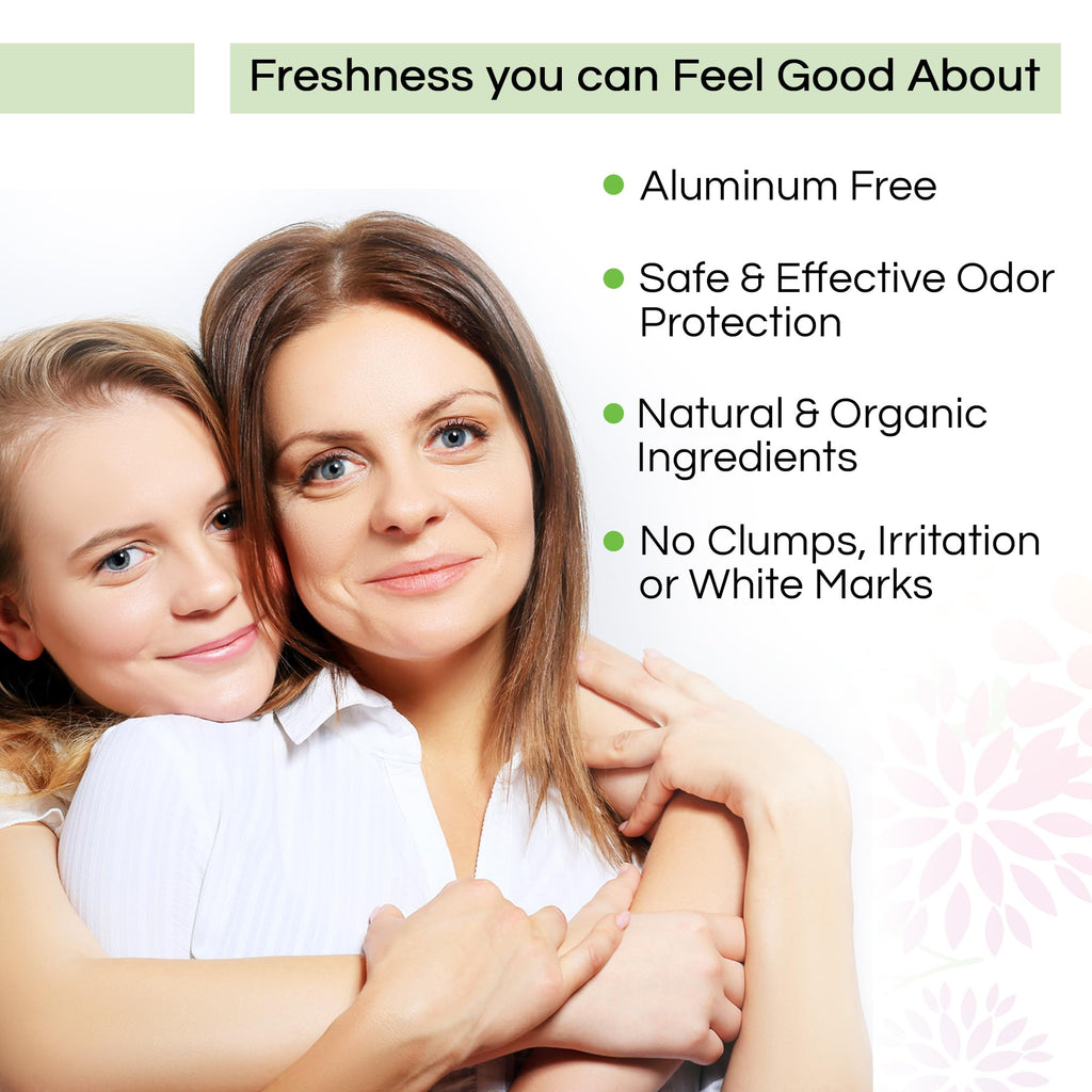 Good For You Girls Aluminum-Free Natural Deodorant for Kids – Fresh Honeydew, 3 oz (Pack of 3) | Made in USA