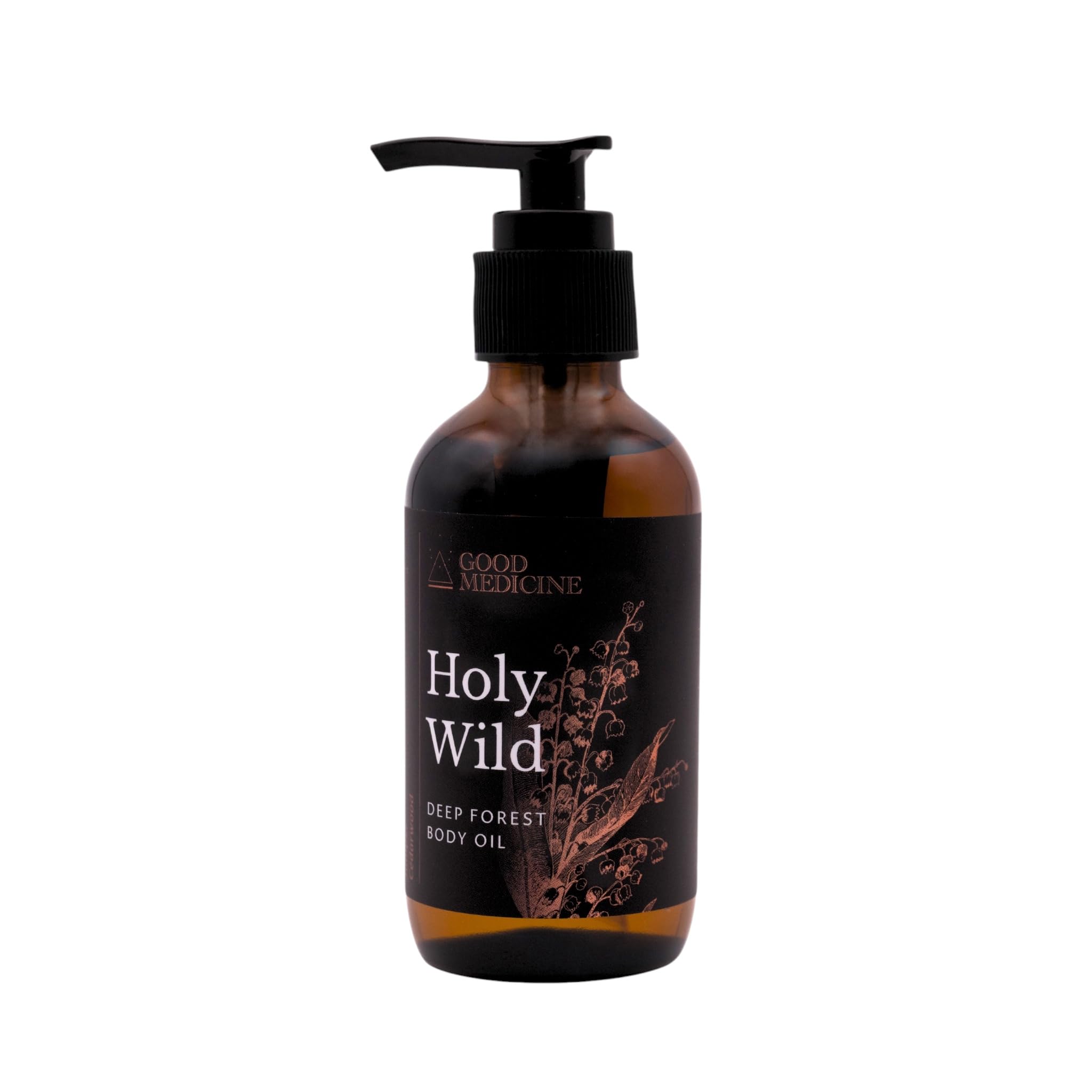 GOOD MEDICINE INTUITIVE SKINCARE Holy Wild Deep Forest Body Oil – Hydration & Quick Absorption