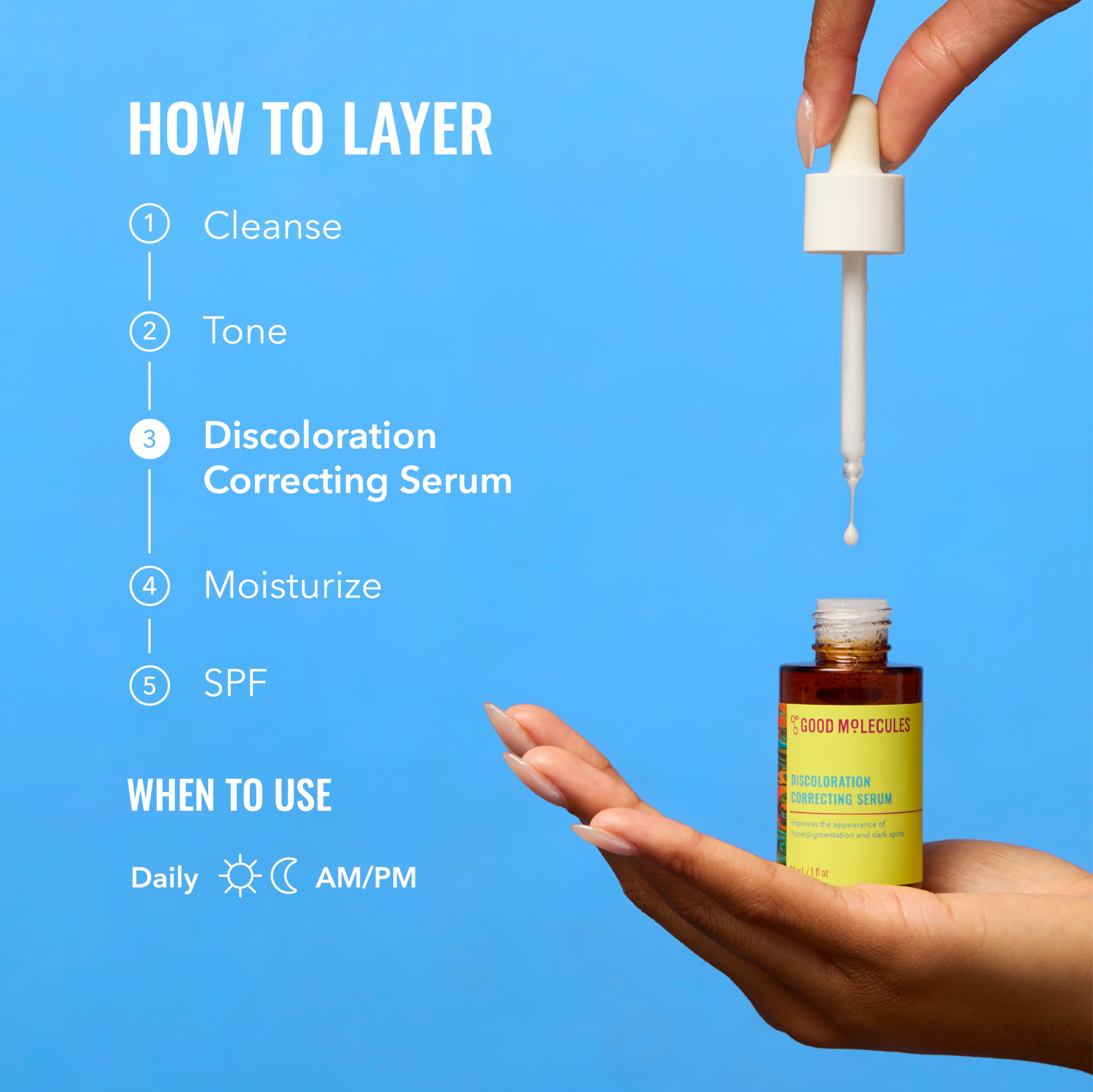 Good Molecules Discoloration Correcting Serum Pack 2 – 2x 30ml (Tranexamic Acid + Niacinamide)