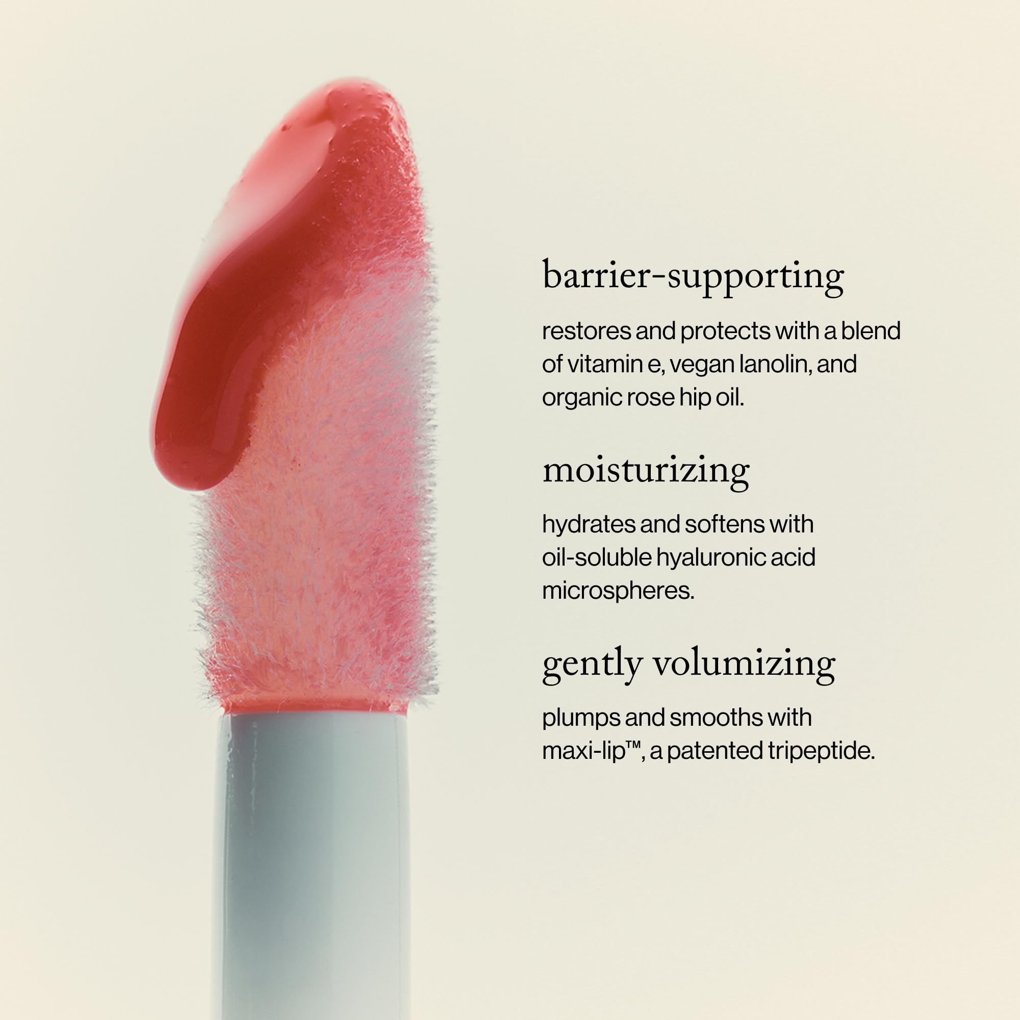 goop Beauty Hydra-Barrier Gel Gloss Tulip – Hydrating Lip Gloss with Hyaluronic Acid & Vitamin E | 0.13 oz