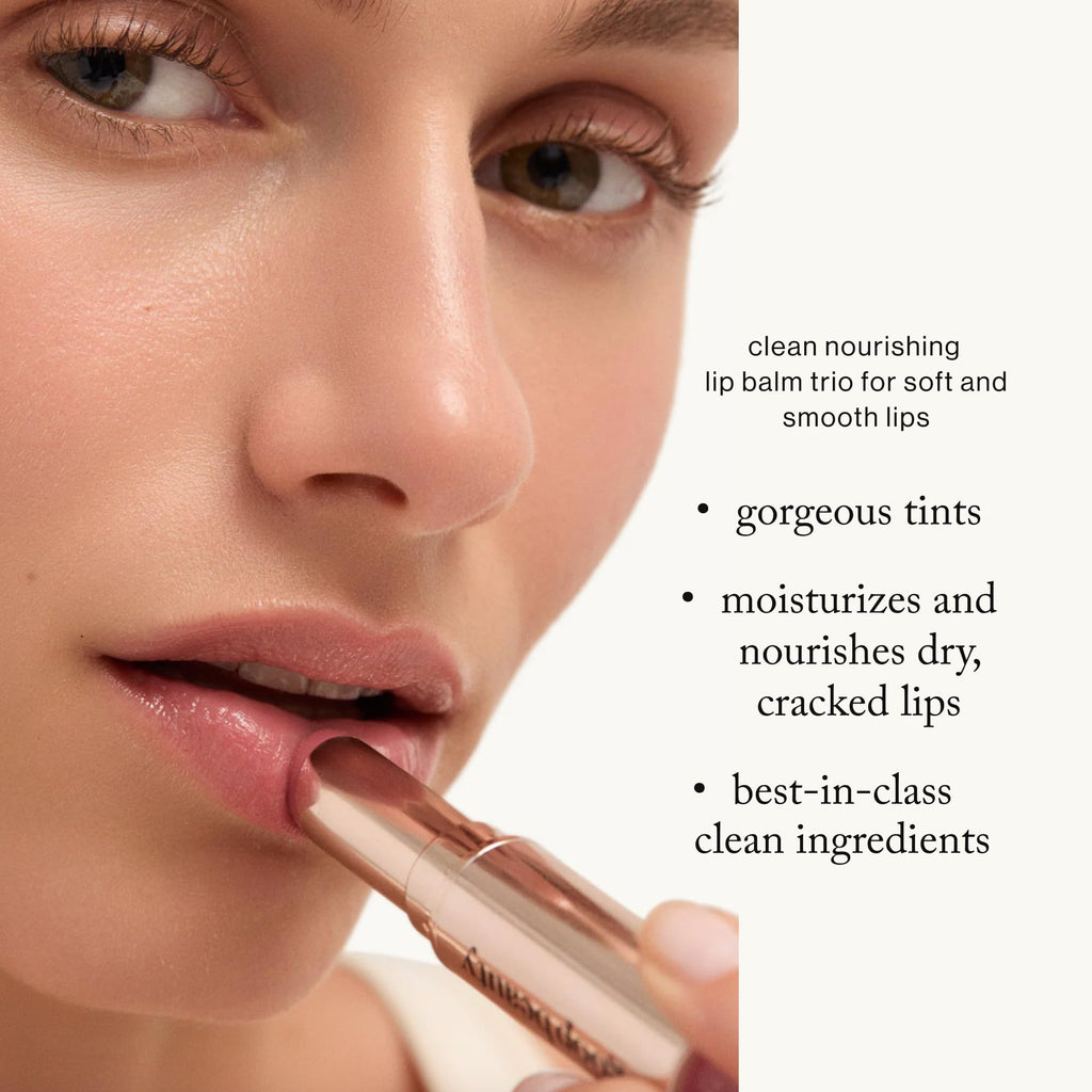 Goop Beauty Tinted Lip Balm – Moisturizing, Soothing Nude-Pink Lip Color (0.16 oz)