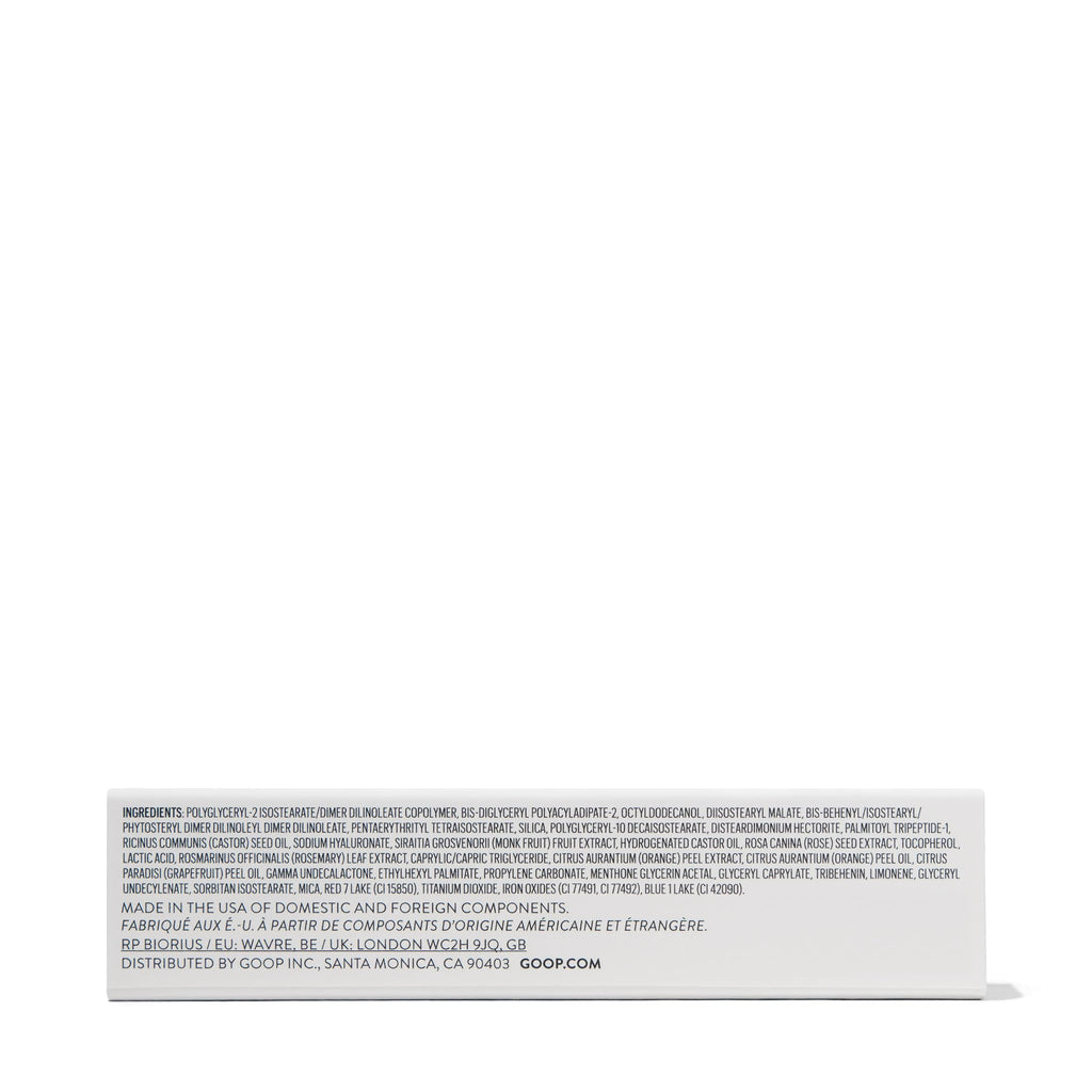 goop Beauty Hydra-Barrier Gel Gloss Spice | Hydrating 5-in-1 Lip Treatment with Hyaluronic Acid