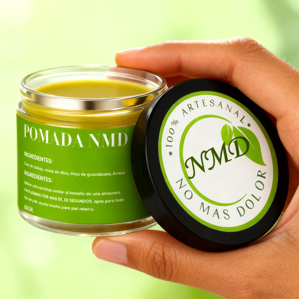 GOOVIP NMD Ointment – 100% Natural Herbal Salve with Arnica, Soursop, Olive & Beeswax (60g)