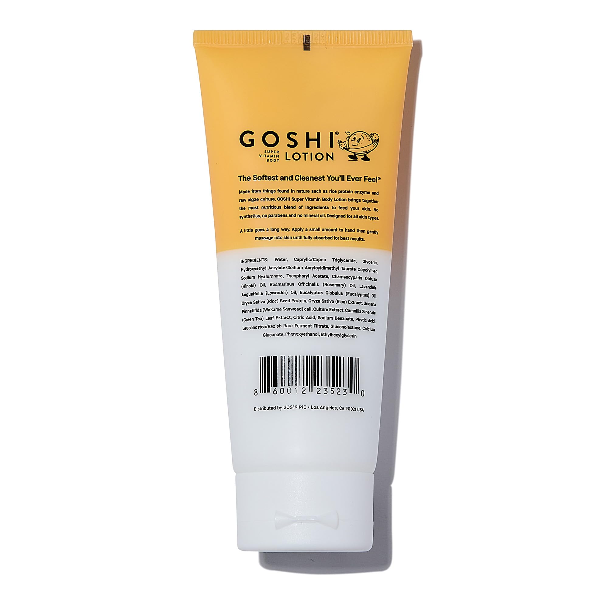 GOSHI Super Vitamin Body Lotion 3.4 oz – pH-Balanced Moisturizing Lotion for All Skin Types