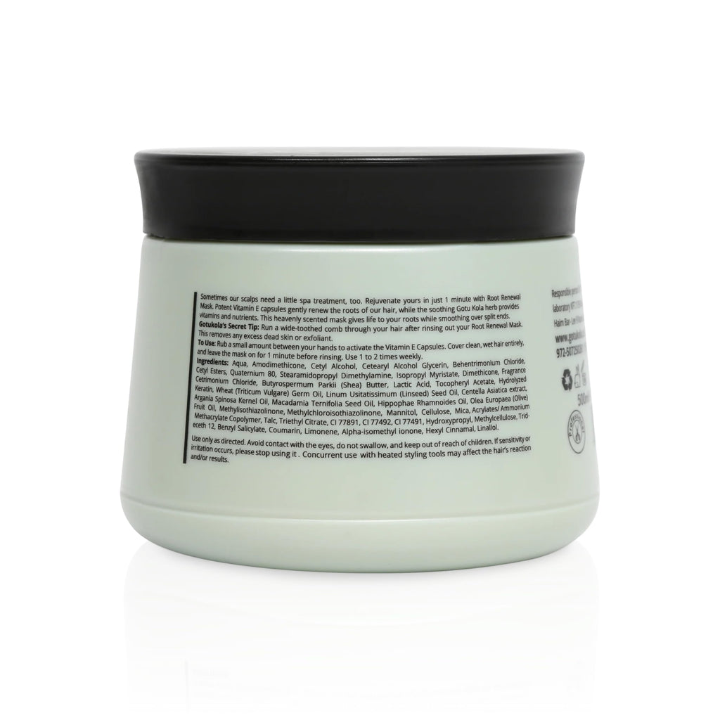 Gotukola Hair Masks Collection – Keratin Deep Repair Mask & One-Minute Revival Mask for Damaged, Dry & Color-Treated Hair (Green)
