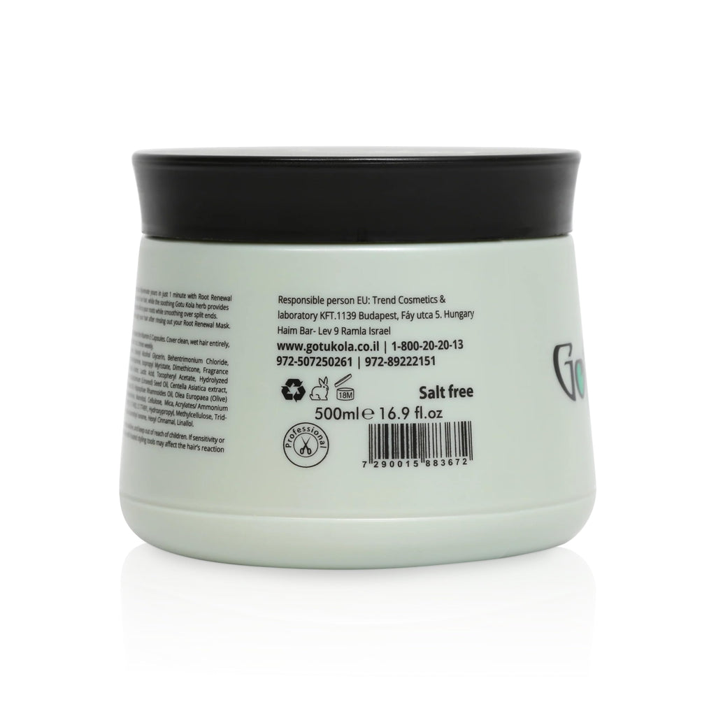 Gotukola Hair Masks Collection – Keratin Deep Repair Mask & One-Minute Revival Mask for Damaged, Dry & Color-Treated Hair (Green)