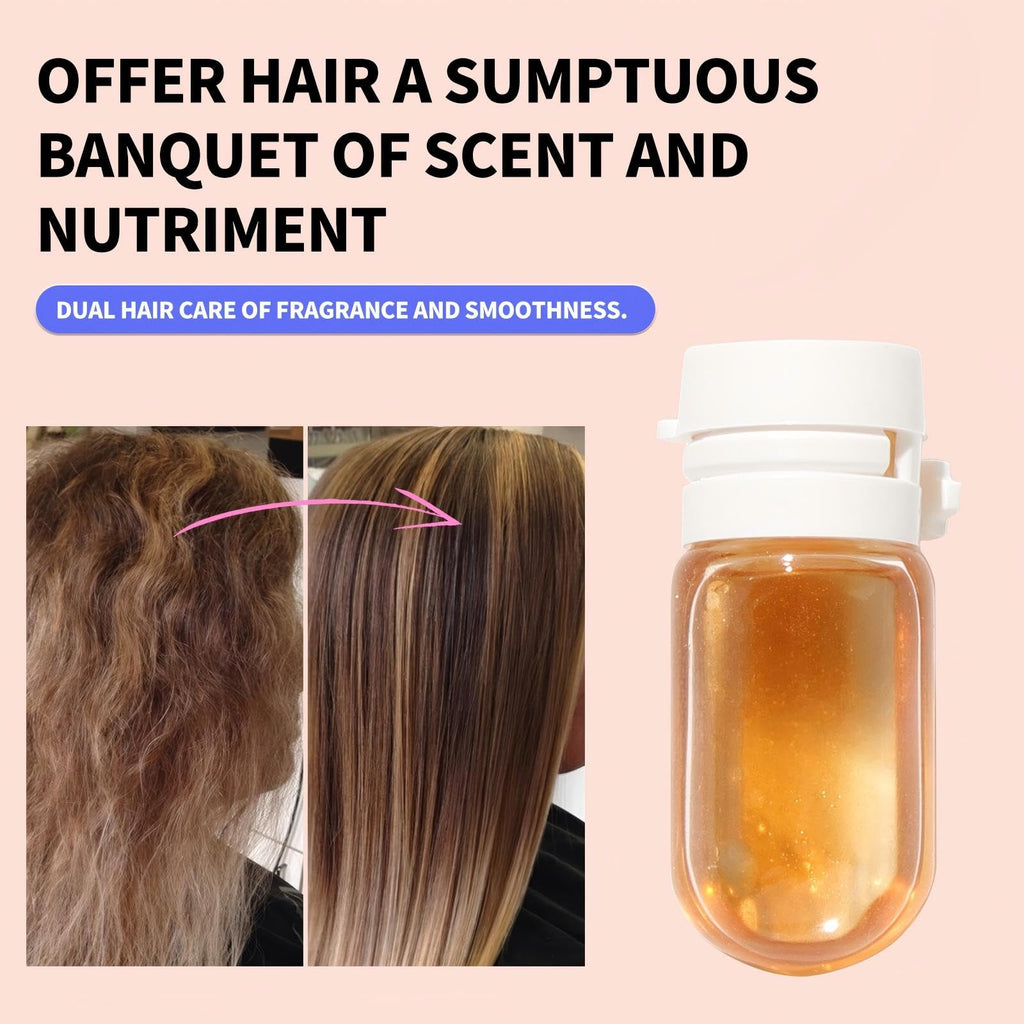 gowwim 15 Pcs Hair Oil Perfume – 2-in-1 Hair Serum & Fragrance for All Hair Types