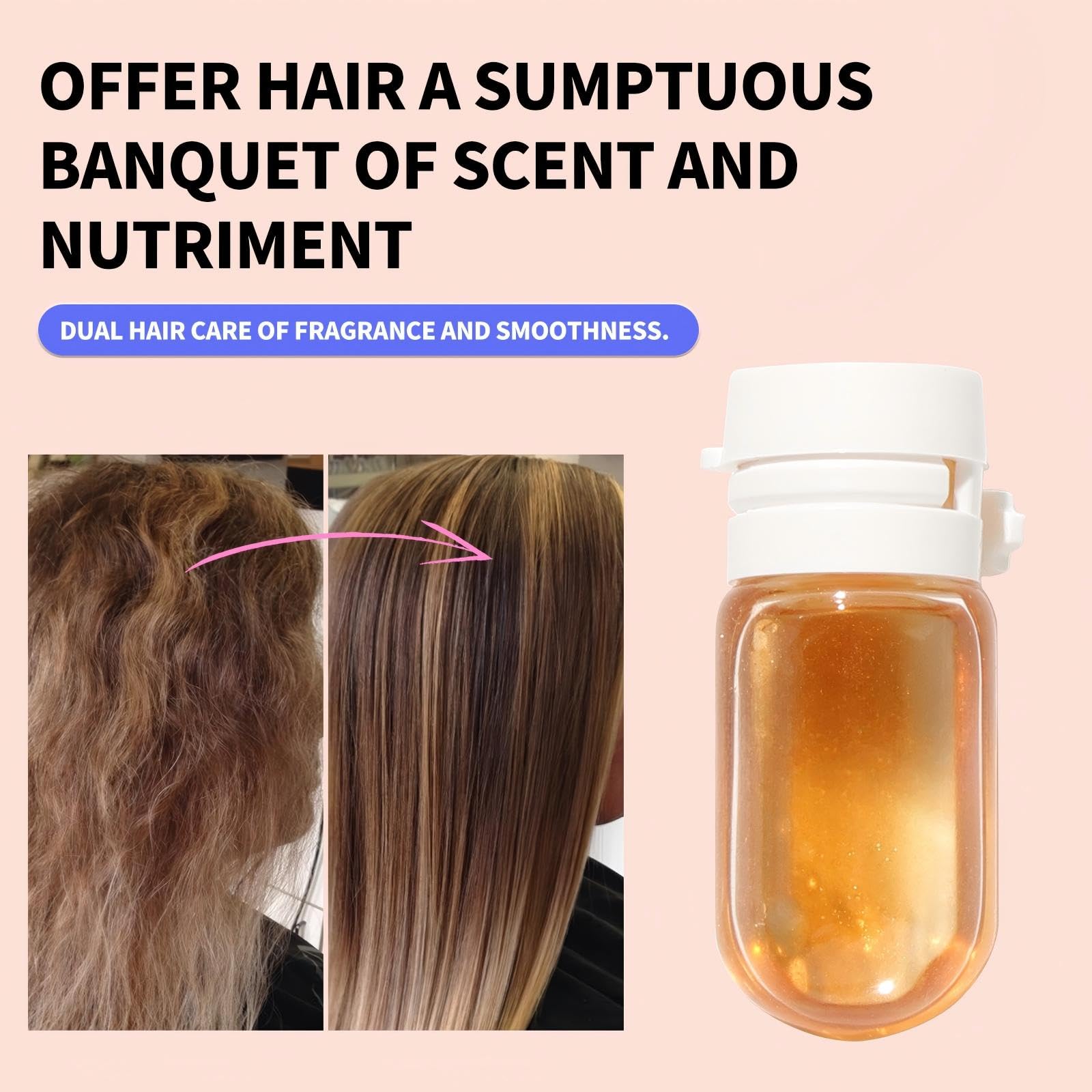 gowwim 15 Pcs Hair Oil Perfume – 2-in-1 Hair Serum & Fragrance for All Hair Types