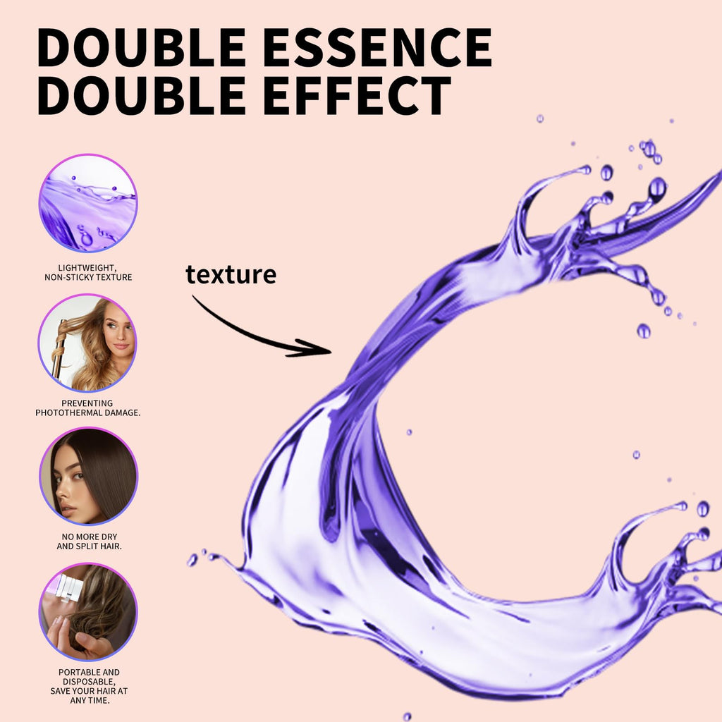 gowwim 15 Pcs Hair Oil Perfume – 2-in-1 Hair Serum & Fragrance for All Hair Types