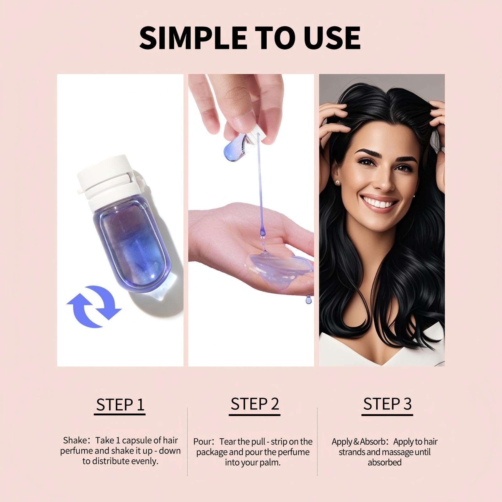 gowwim 15 Pcs Hair Oil Perfume – 2-in-1 Hair Serum & Fragrance for All Hair Types
