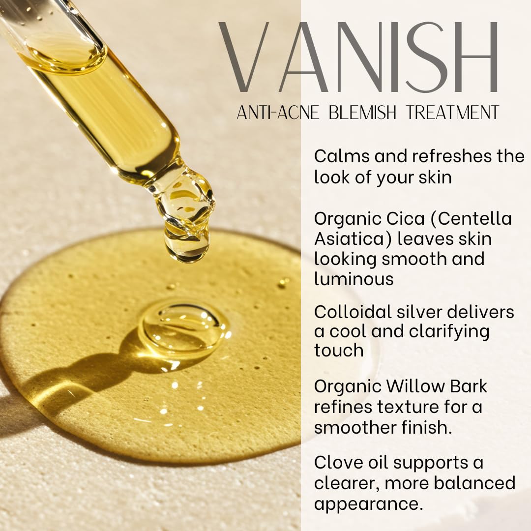 VANISH Clear Skin Serum by Grace & Balance — Plant-Based Spot Treatment