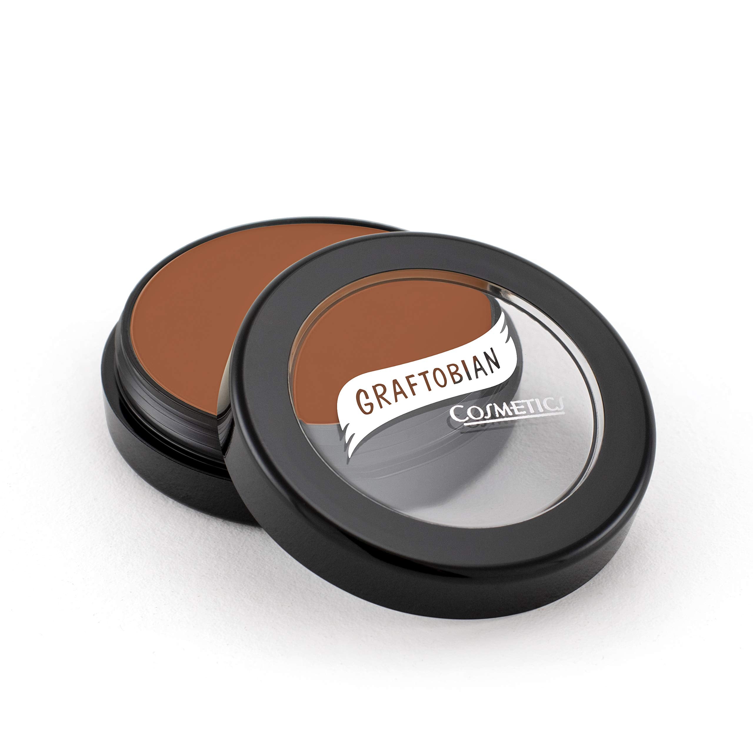 Graftobian HD Glamour Creme Foundation – Chestnut, 1/2oz, 65 Shades, Weightless Full Coverage