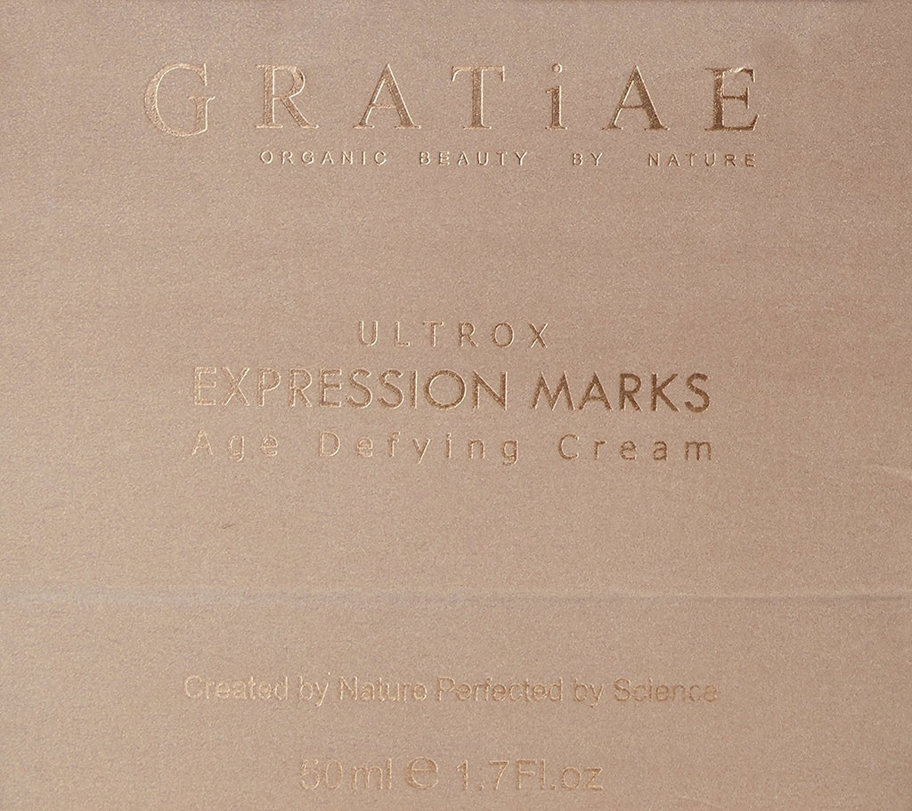 Gratiae Organics Ultrox Expression Marks Anti-Wrinkle Cream – 1.7 oz