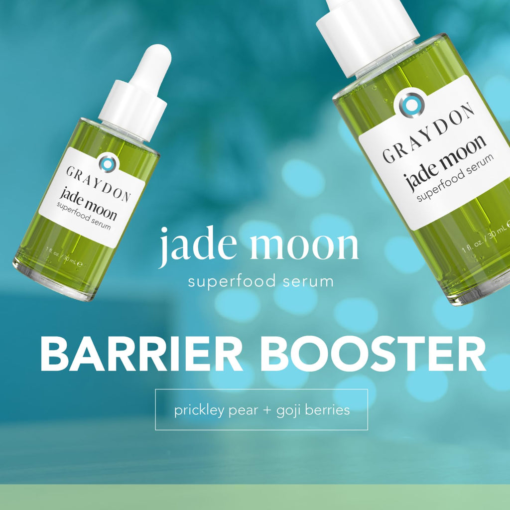 Graydon Jade Moon Superfood Serum — Hydration & Soothing Skincare (1oz)
