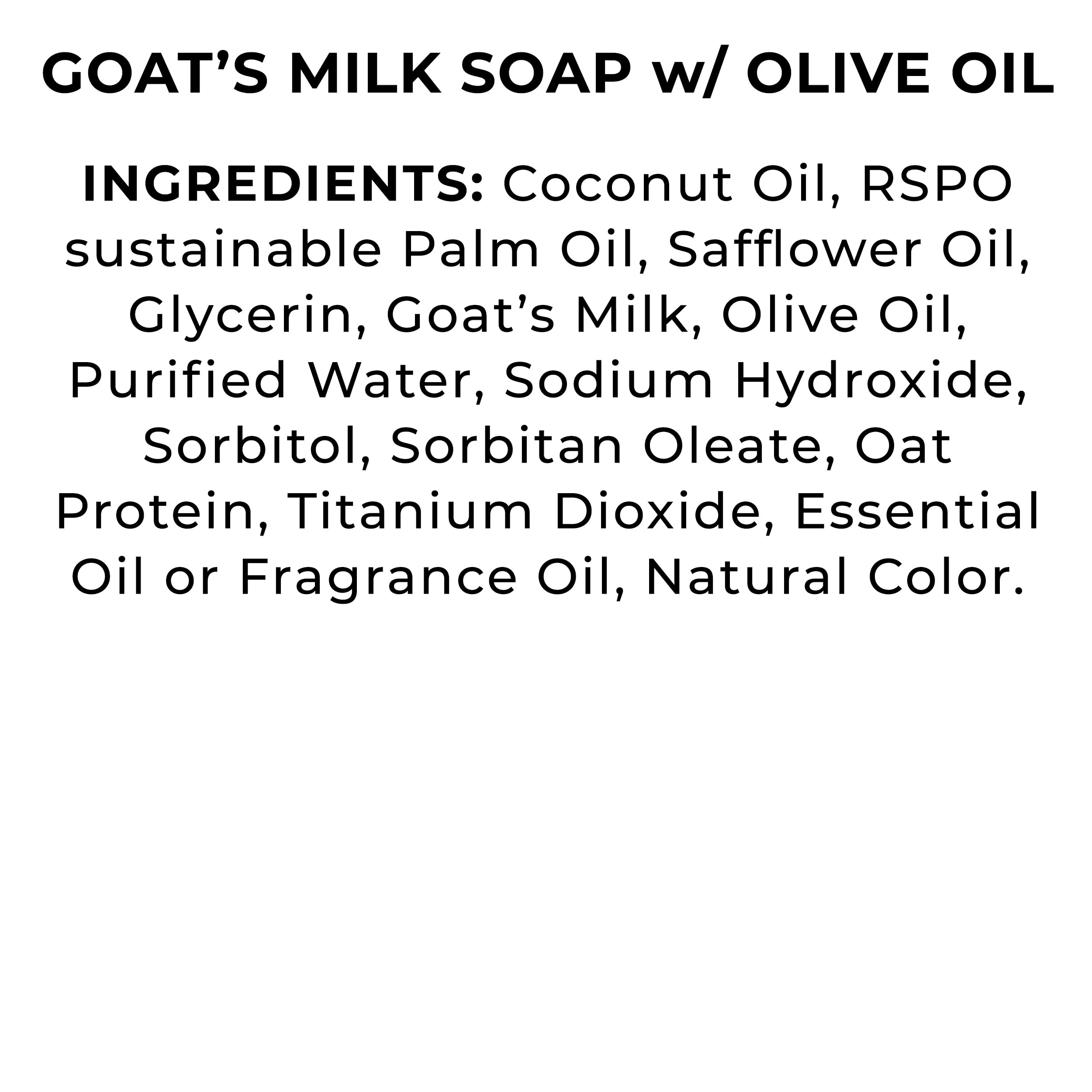 Goat Milk & Olive Oil Bar 3-Pack – Island Citrus | The Grecian Soap Company | Made in USA