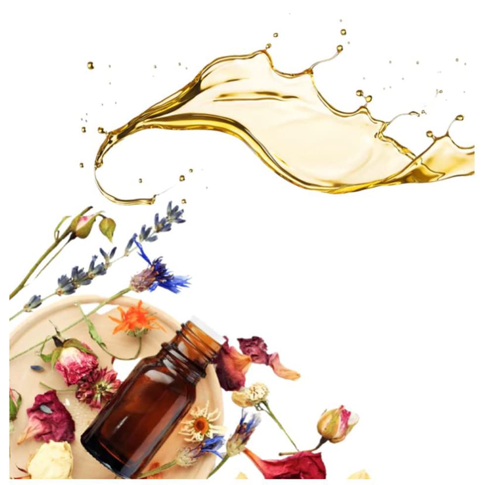 Green + Lovely Body Oil Moisturizer – Premium Organic After Shower Hydration (8 oz, Lavender Rose)
