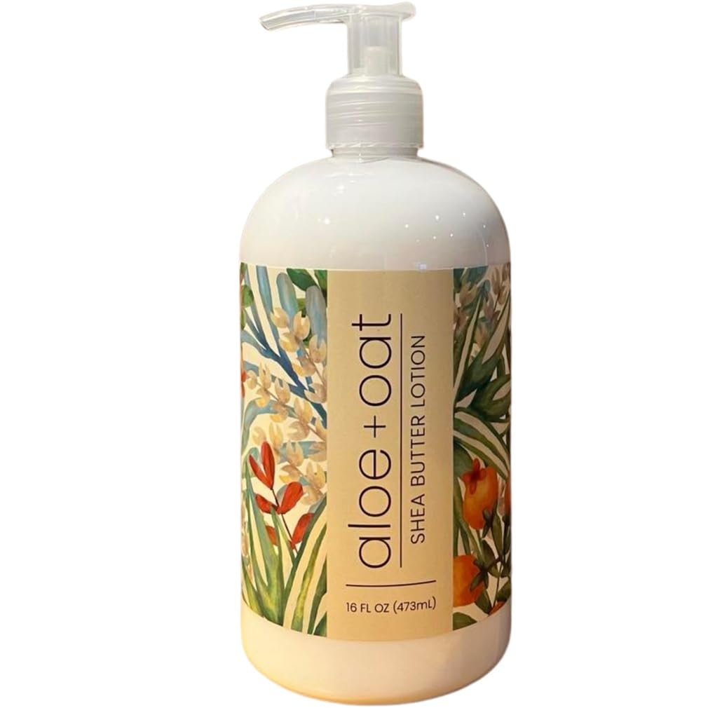 Greenwich Bay Aloe + Oat Hand Lotion with Shea & Cocoa Butter | Deep Hydration for Hands
