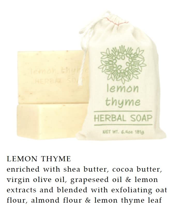 Greenwich Bay Trading Co. Herbal Bar Soap Set - 6 Scents, 6.4 oz Each