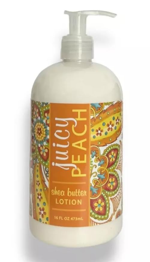 Greenwich Bay Juicy Peach Scented Lotion with Shea Butter – 16 oz