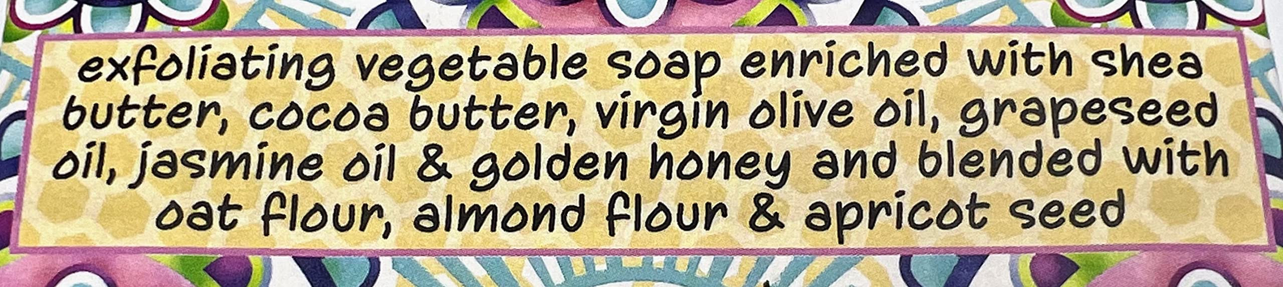 Greenwich Bay Jasmine & Honey Shea Butter Soap — 3 Bars, 6.4 oz Each