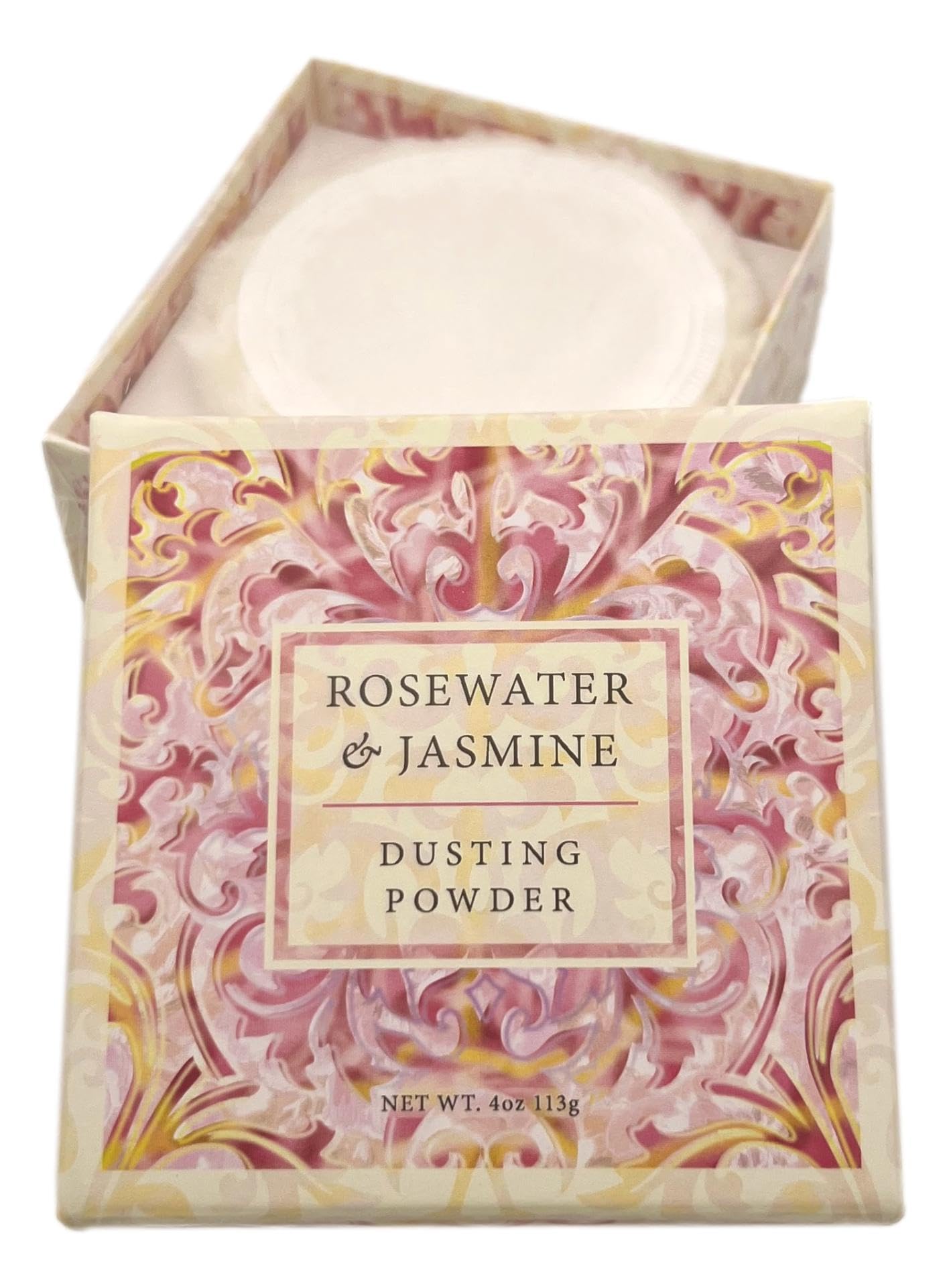 Greenwich Bay Rosewater Jasmine 3-Piece Gift Set – Body Butter, Spa Soap & Dusting Powder
