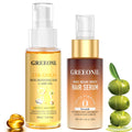 GREEONIL Hair Oil with Argan Oil & Vitamin E | Frizz Control, Shine, Hydration