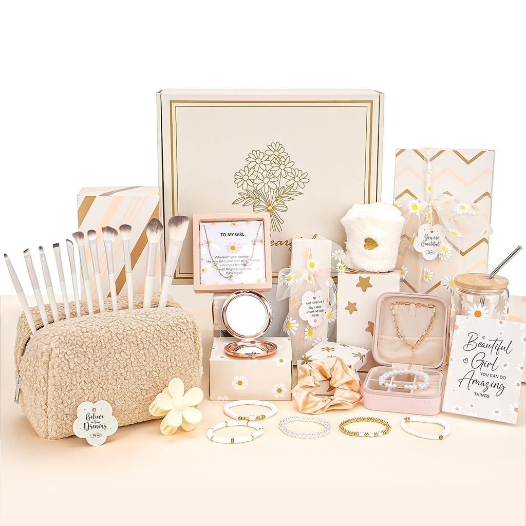 GREHELP 9-Piece Trendy Gift Box for Tween Girls – Empowering Tasks & Gifts