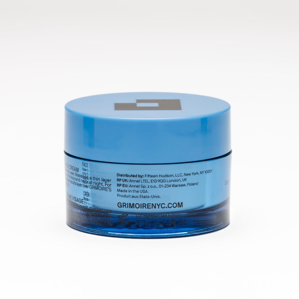 Grimoire New York Nightmare Away Overnight Hydrating Cream – Lavender & Micro Super Greens
