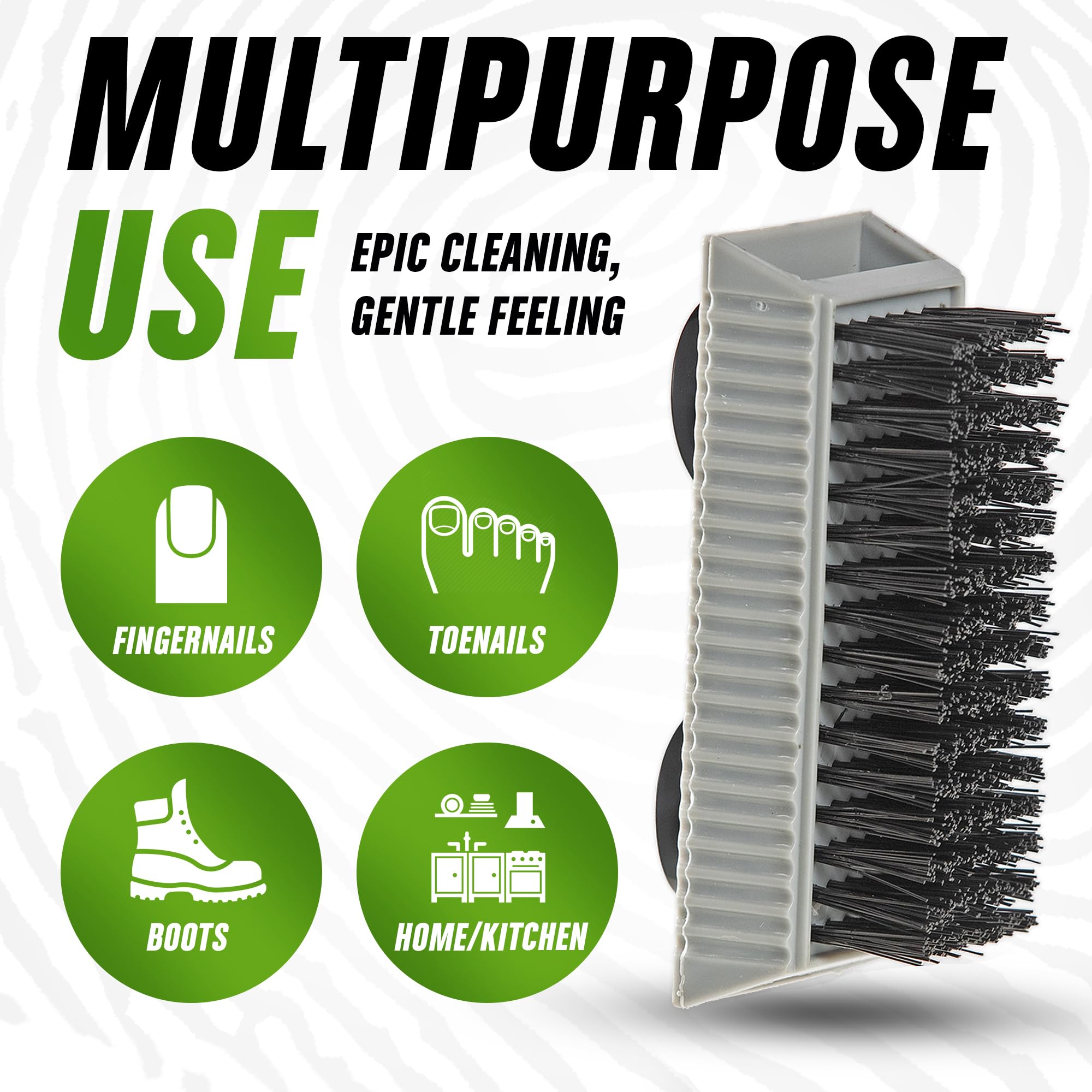 Grip Clean Heavy-Duty Hand Cleaner with Nail Brush – 32 oz Pump Top, Lime Scent, Pumice & Clay