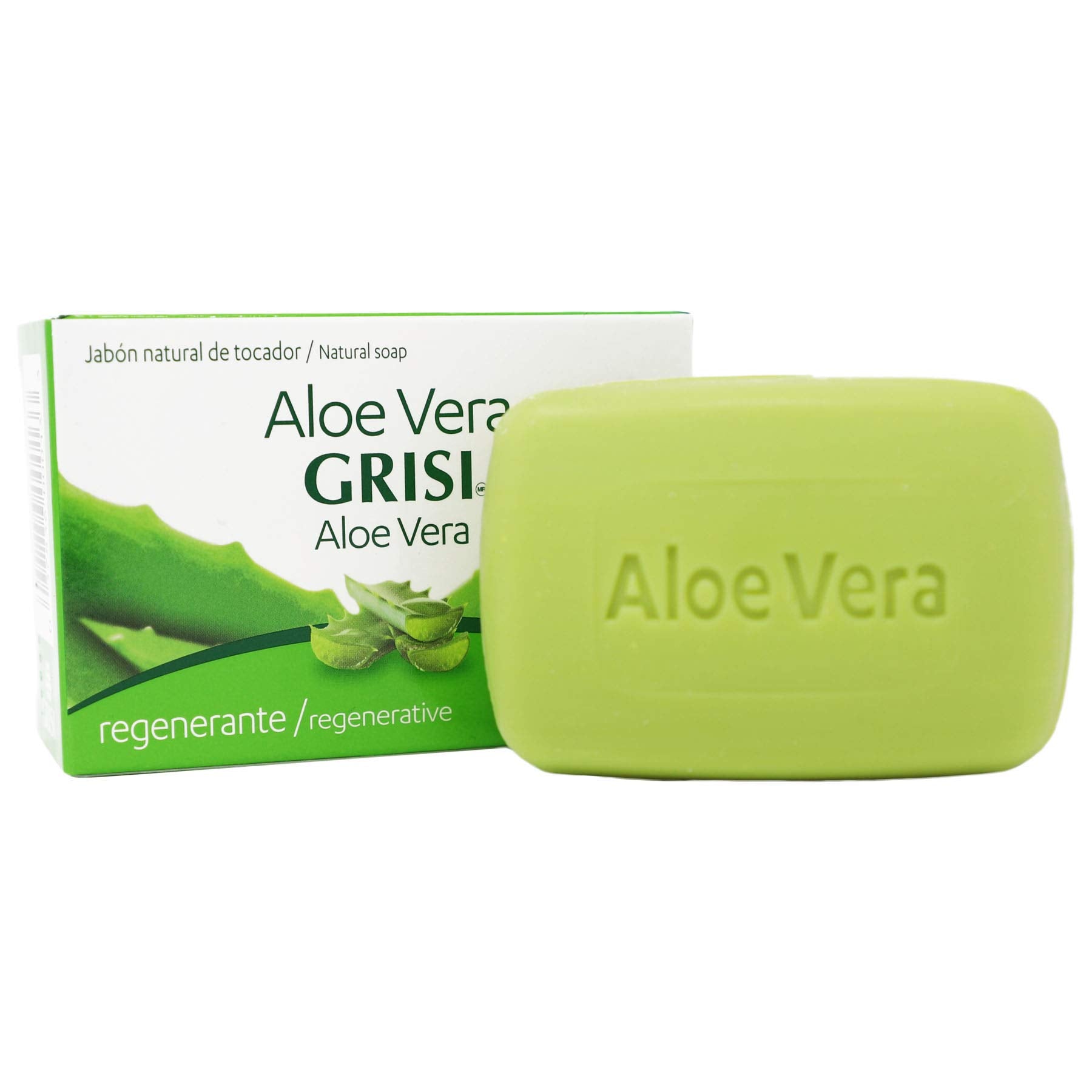 Grisi Aloe Vera Soap 6-Pack – Moisturizing Bar with Humederm