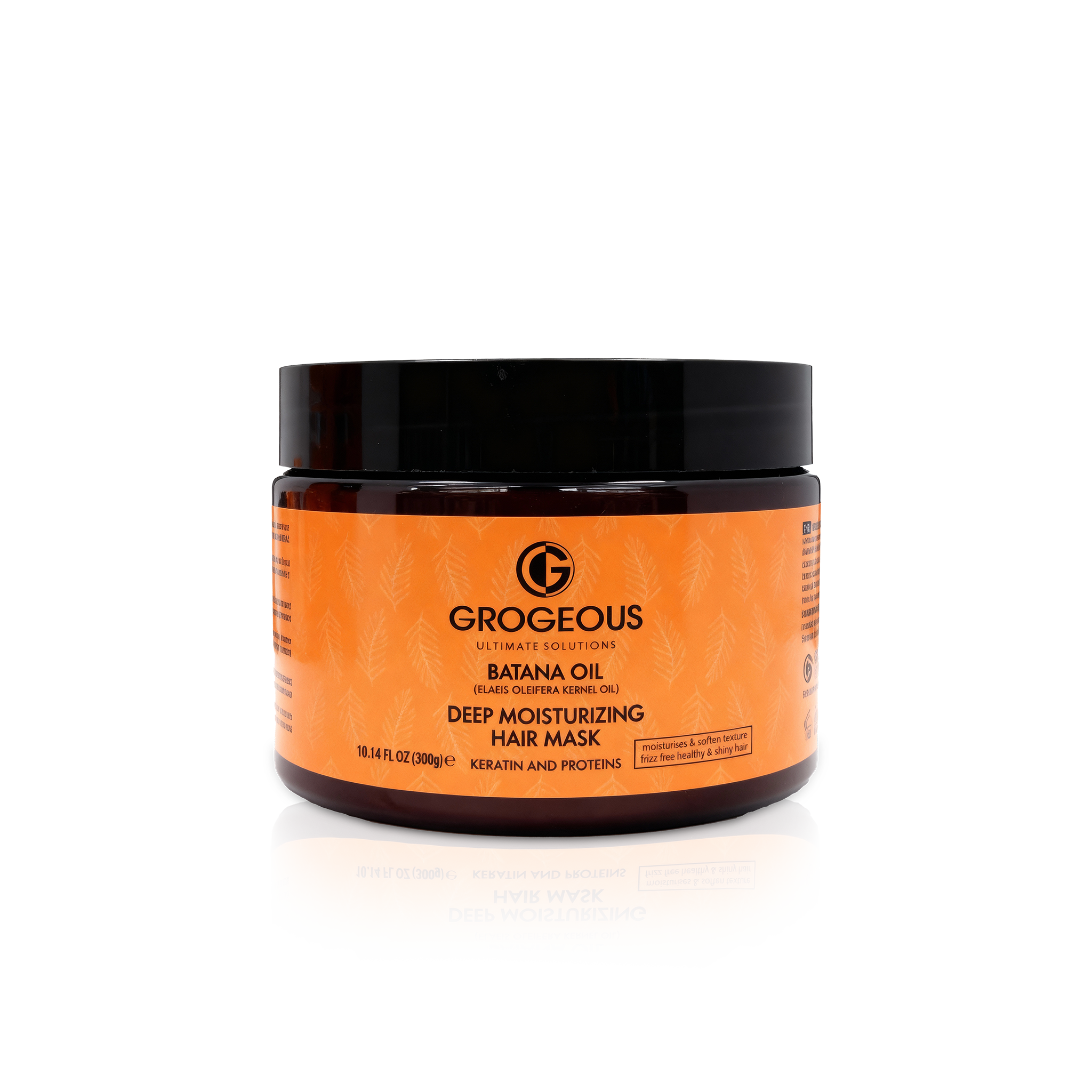 Grogeous Batana Oil Deep Moisturizing Hair Mask Intense Moisture & Smoother Hair 300 g