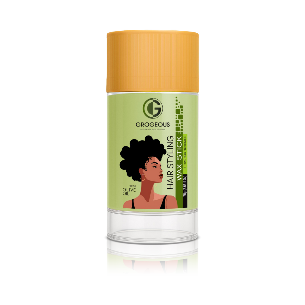 Grogeous Olive Oil Hair Styling Wax Stick Smooth Control & Nourishing Shine 75 g