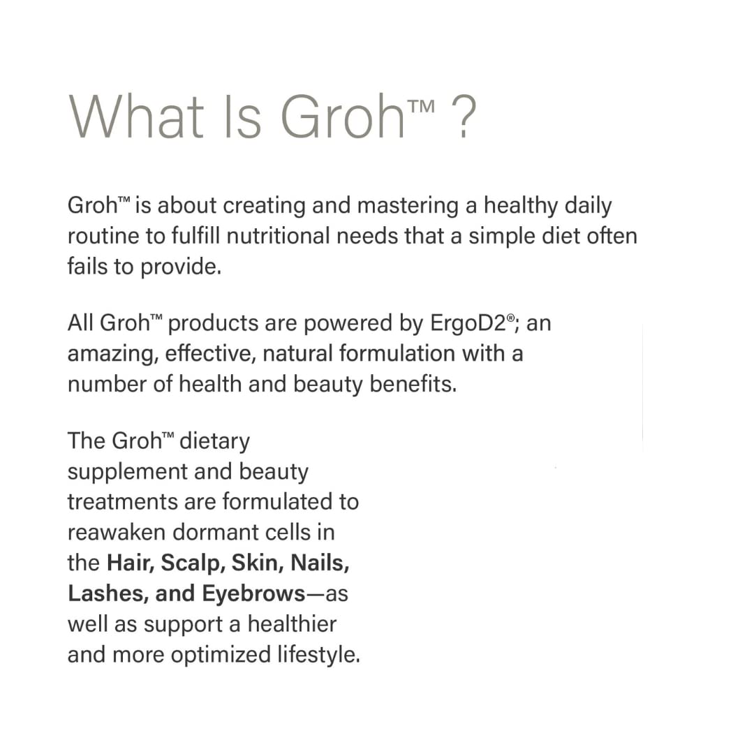 GROH Restorative Shampoo — Daily Thickening & Scalp Support, 8oz