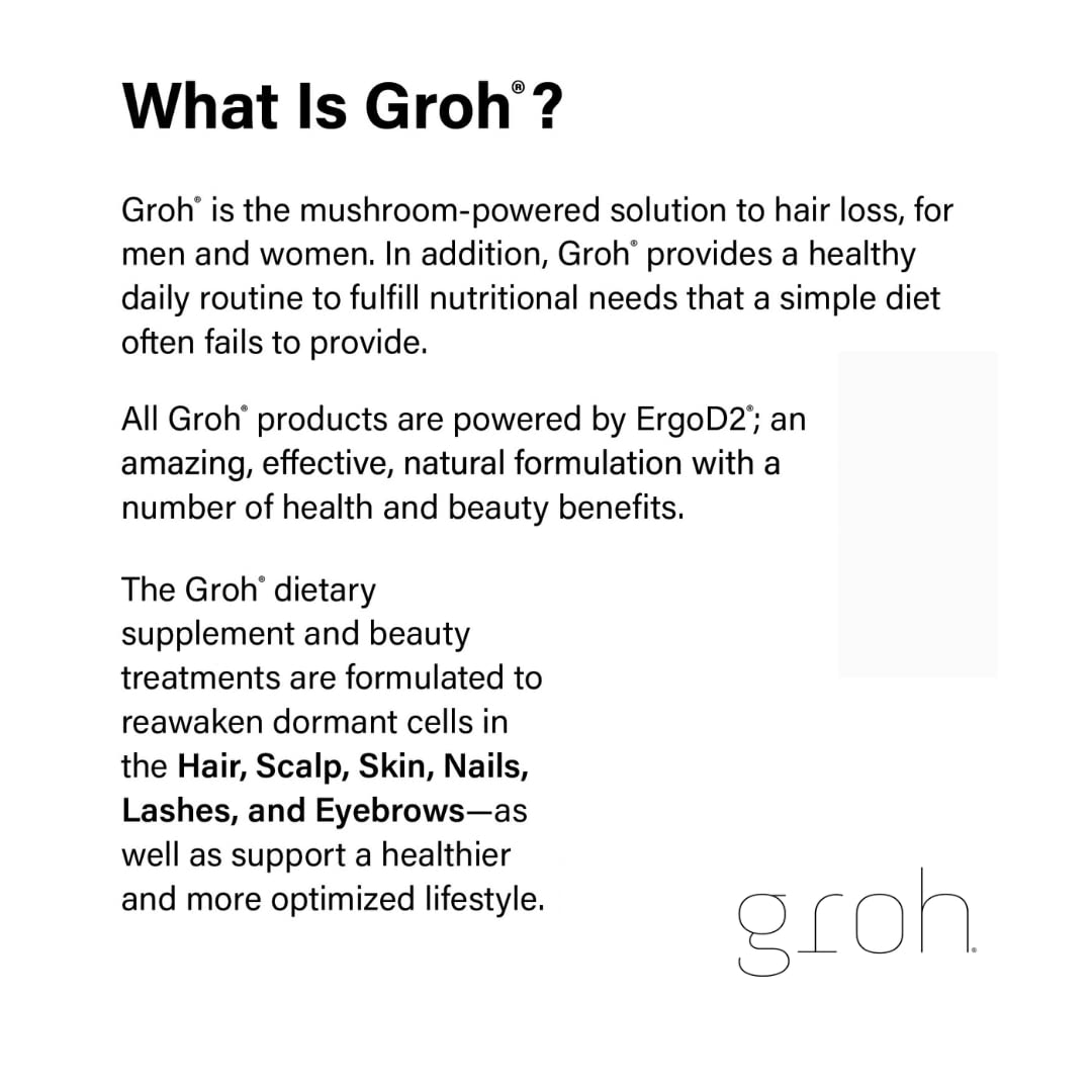 Groh Stimulating Scalp Serum – Nourish Follicles & Healthy Scalp (2.8 oz)