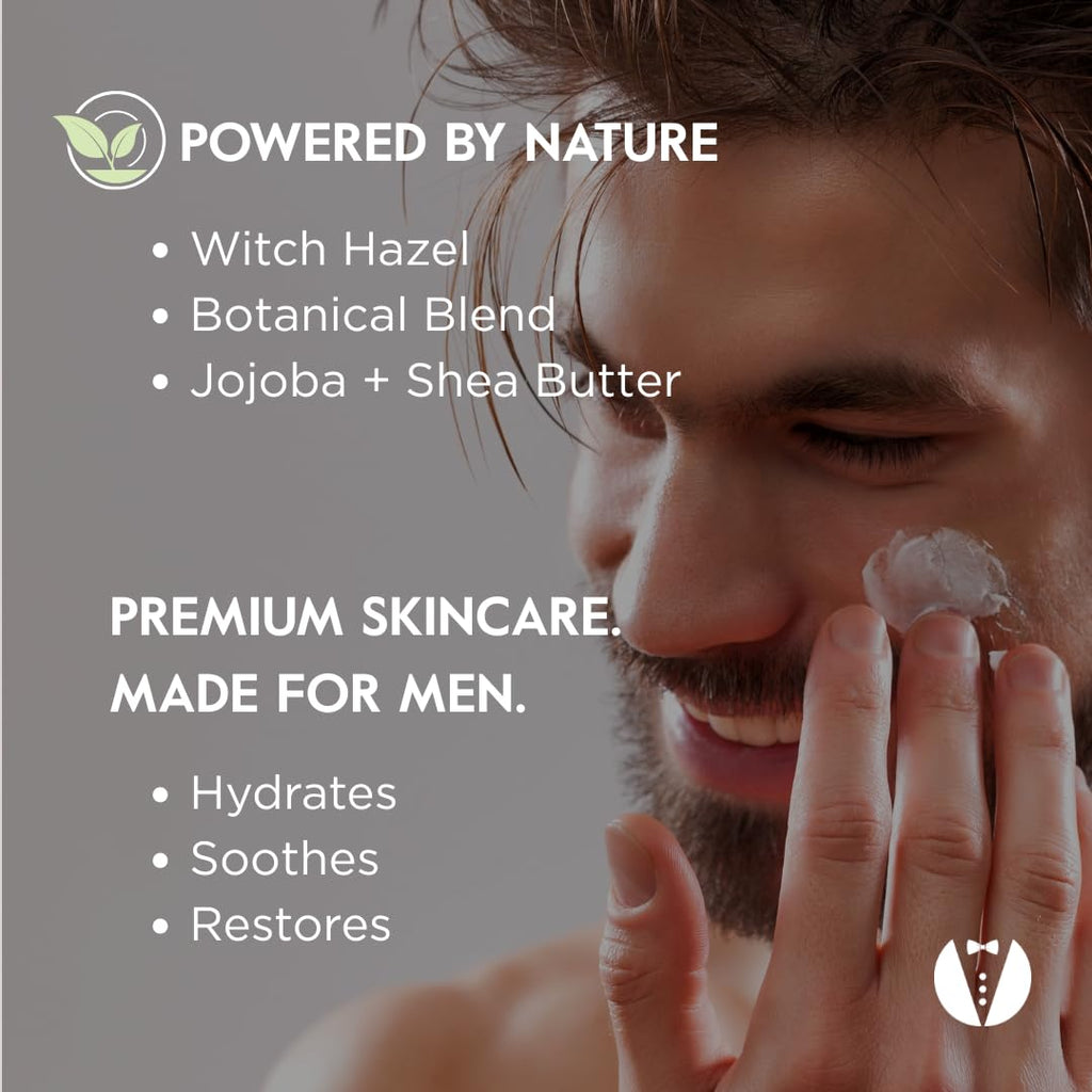 Groom Skincare GROOM After Shave Lotion for Men – Soothing Post-Shave Moisturizer with Aloe, Vitamin E, Green Tea & MSM | 4 oz