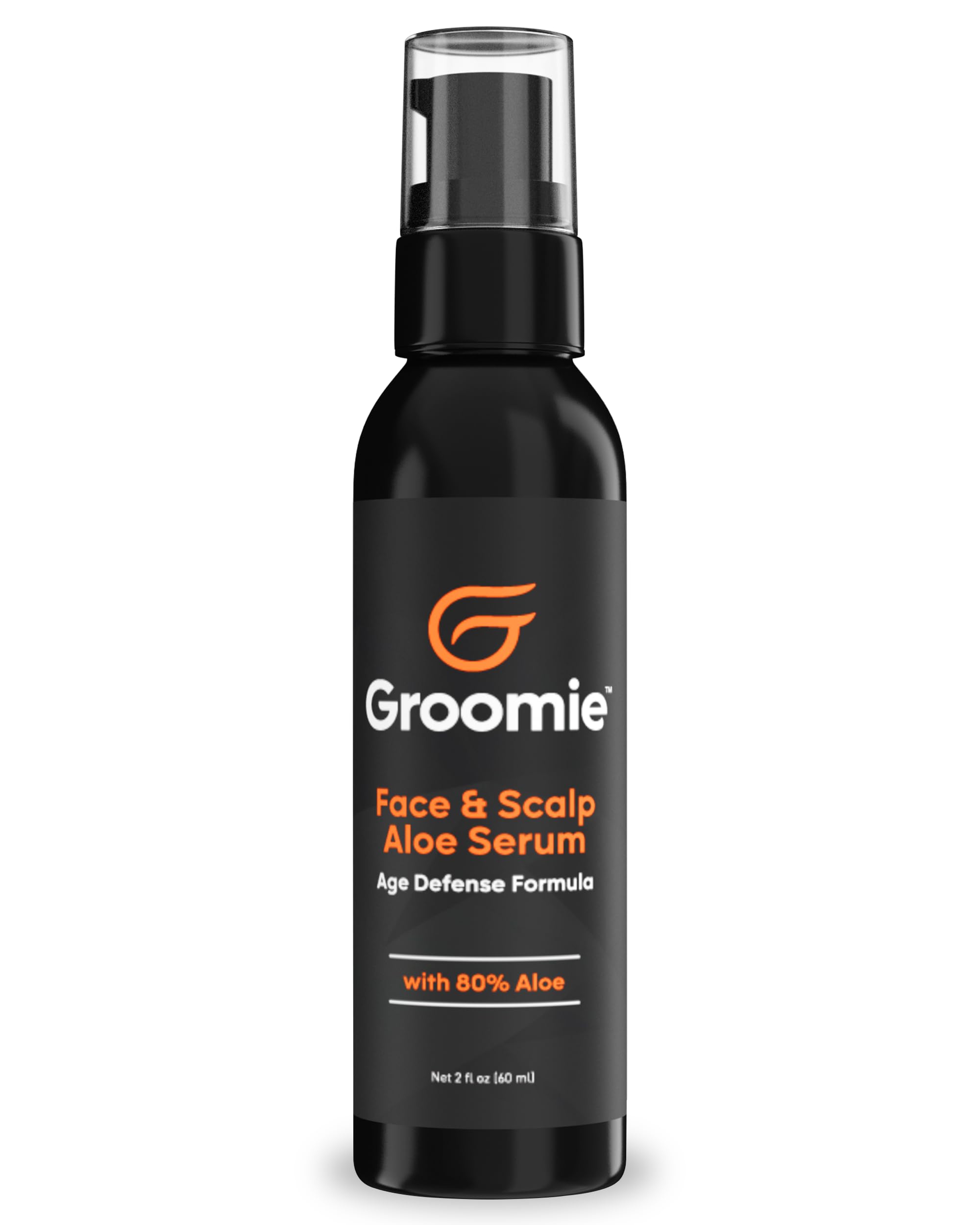 Groomie Face & Scalp Aloe Vera Serum — Hydrating, Soothing, Lightweight Skincare