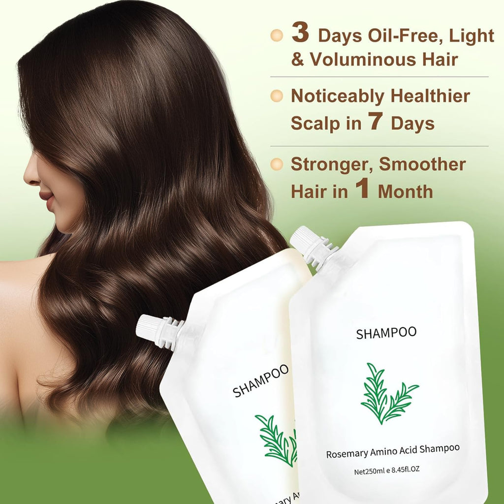 Grospe Rosemary Amino Acid Shampoo – Hair Regrowth, Frizz Reduction & Scalp Nourishment | 250ml