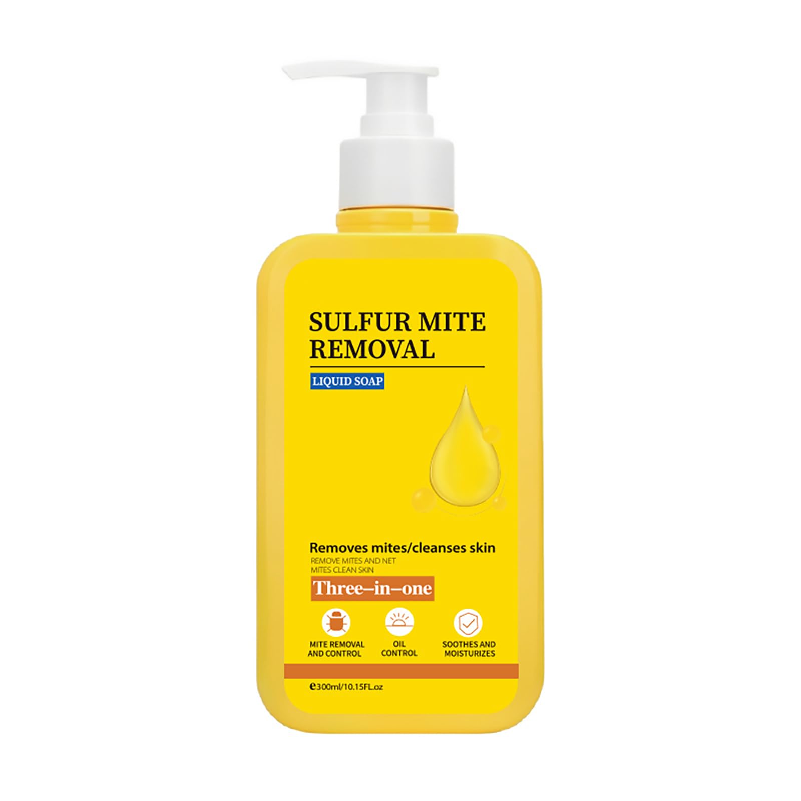 Grospe Sulfur Body Wash – 3-in-1 Deep Cleansing & Hydration (300ml)