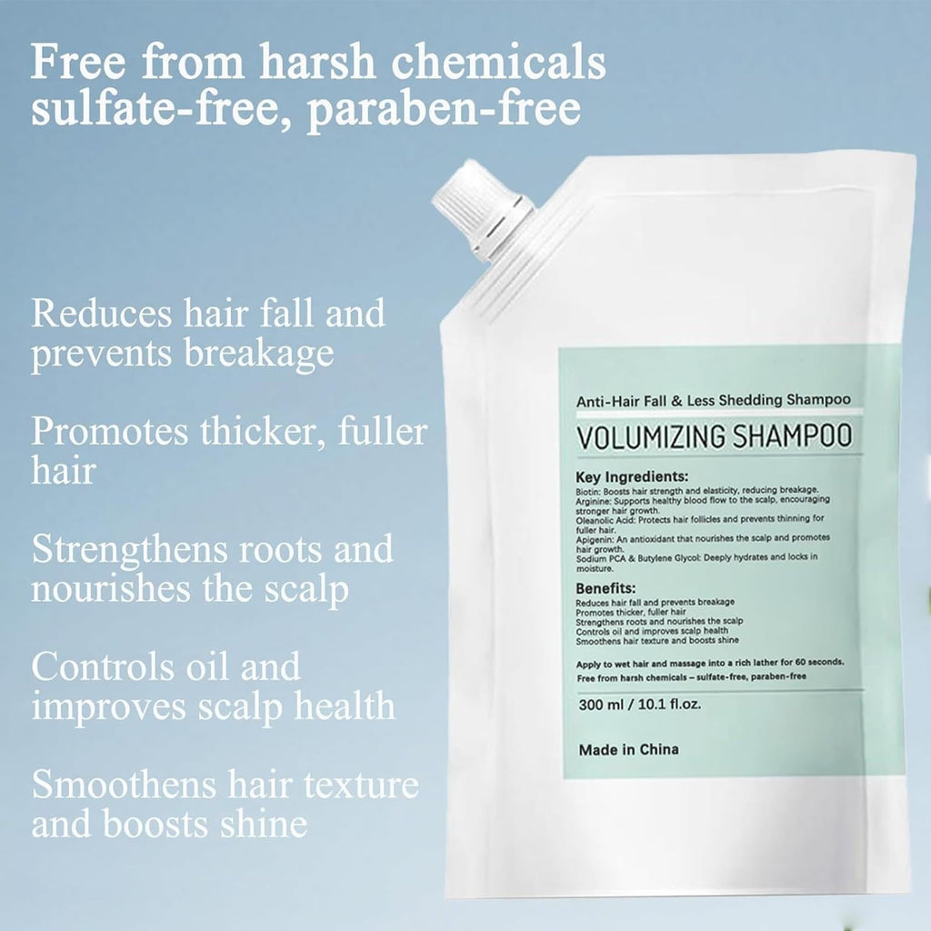 Grospe Trichology Volumizing Shampoo – Anti-Hair Fall & Less Shedding, 300ml