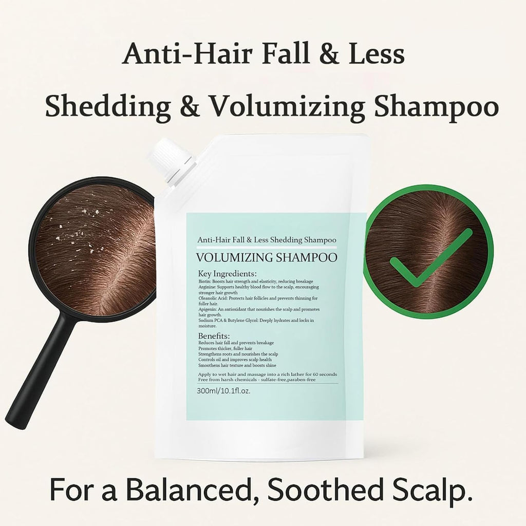Grospe Trichology Volumizing Shampoo – Anti-Hair Fall & Less Shedding, 300ml