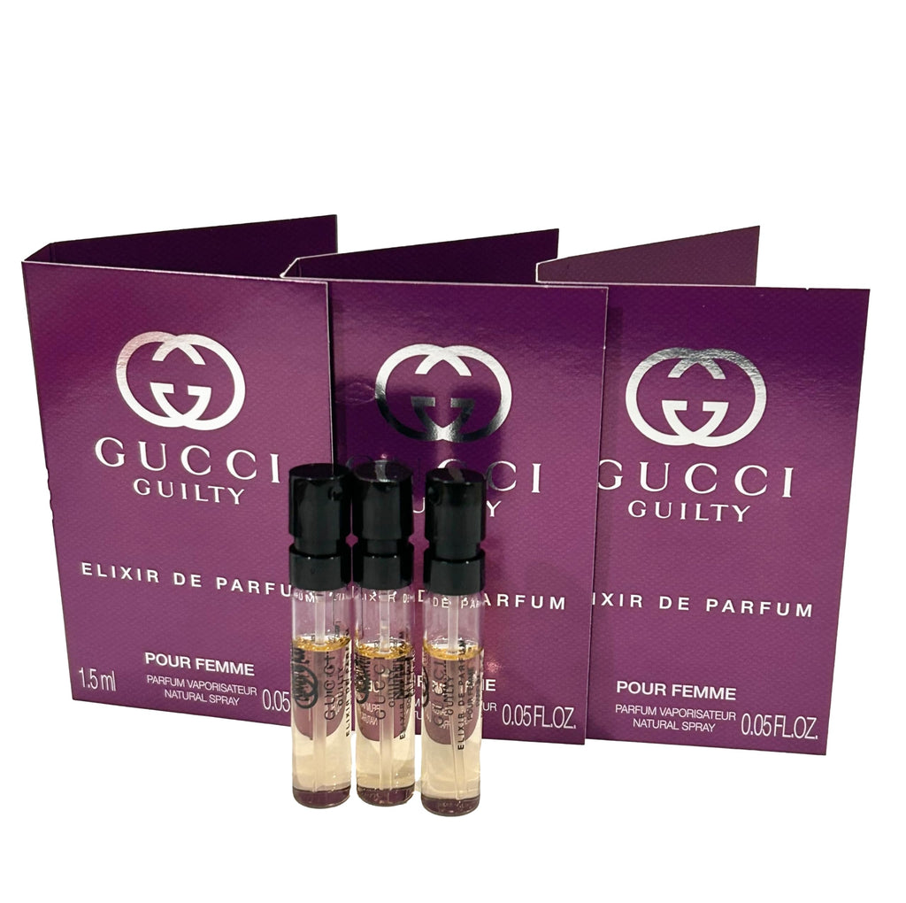 Gucci Guilty Elixir Sample Perfume for Women – 1.5 ml x 3 Travel Set