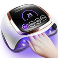 Gugusure 180W UV LED Nail Lamp – Fast Gel Curing, LCD Display, Auto Sensor