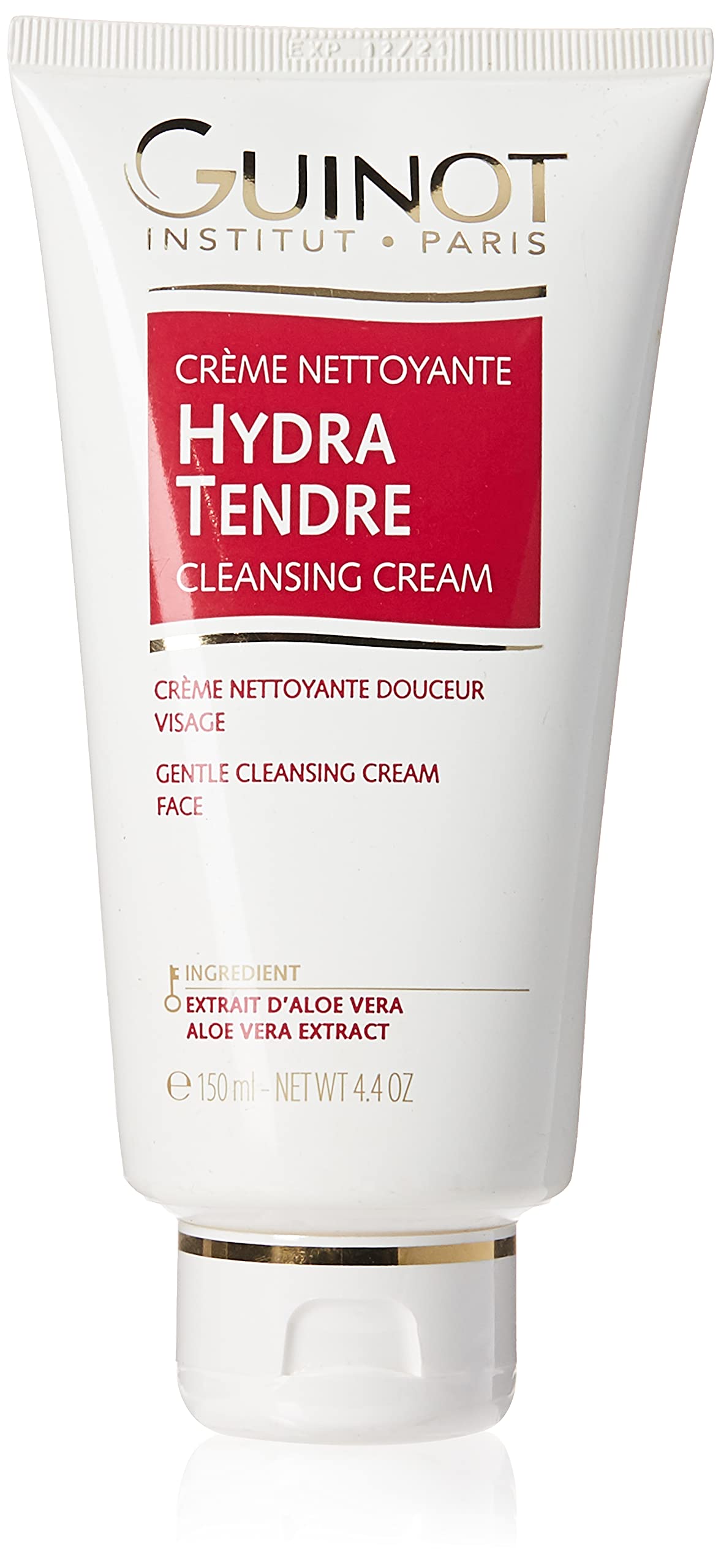 Guinot Hydra Tendre Facial Cleanser - Creamy Hydration for All Skin Types | 4.4 oz