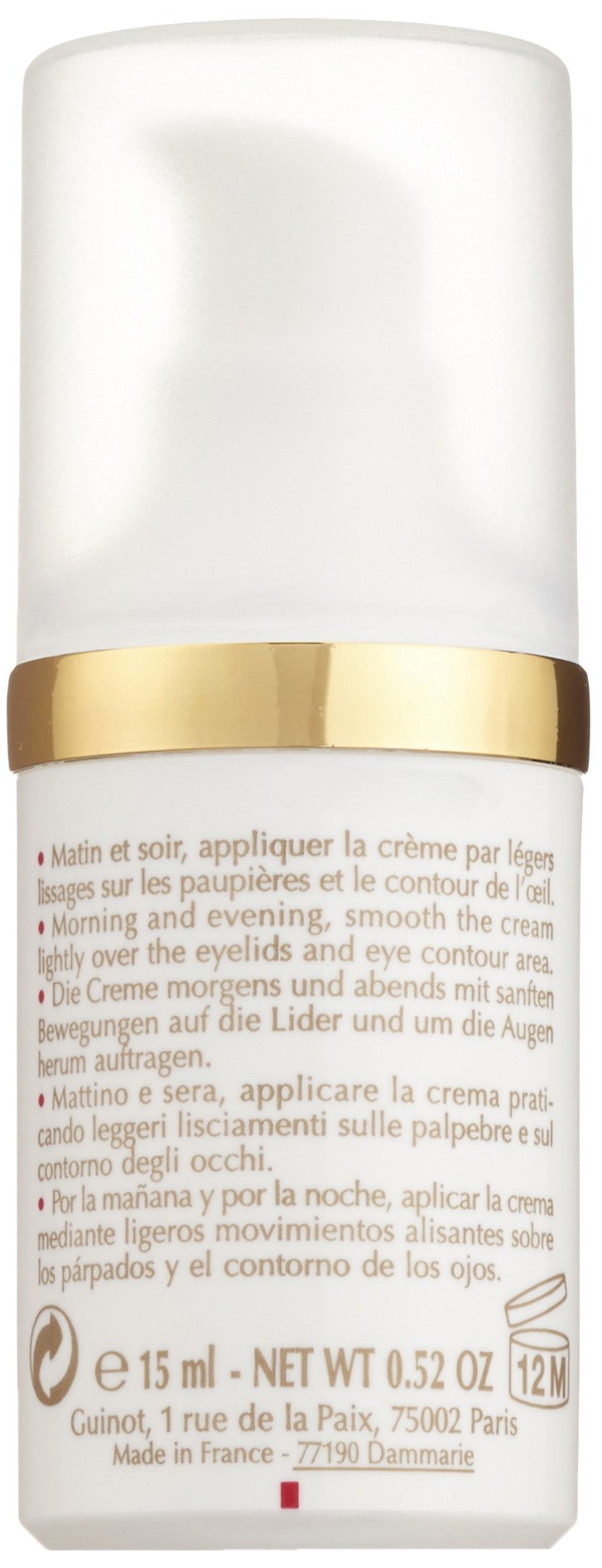 Guinot Longue Vie Eye Cream | Youthful Eye Contour, 0.44 fl oz