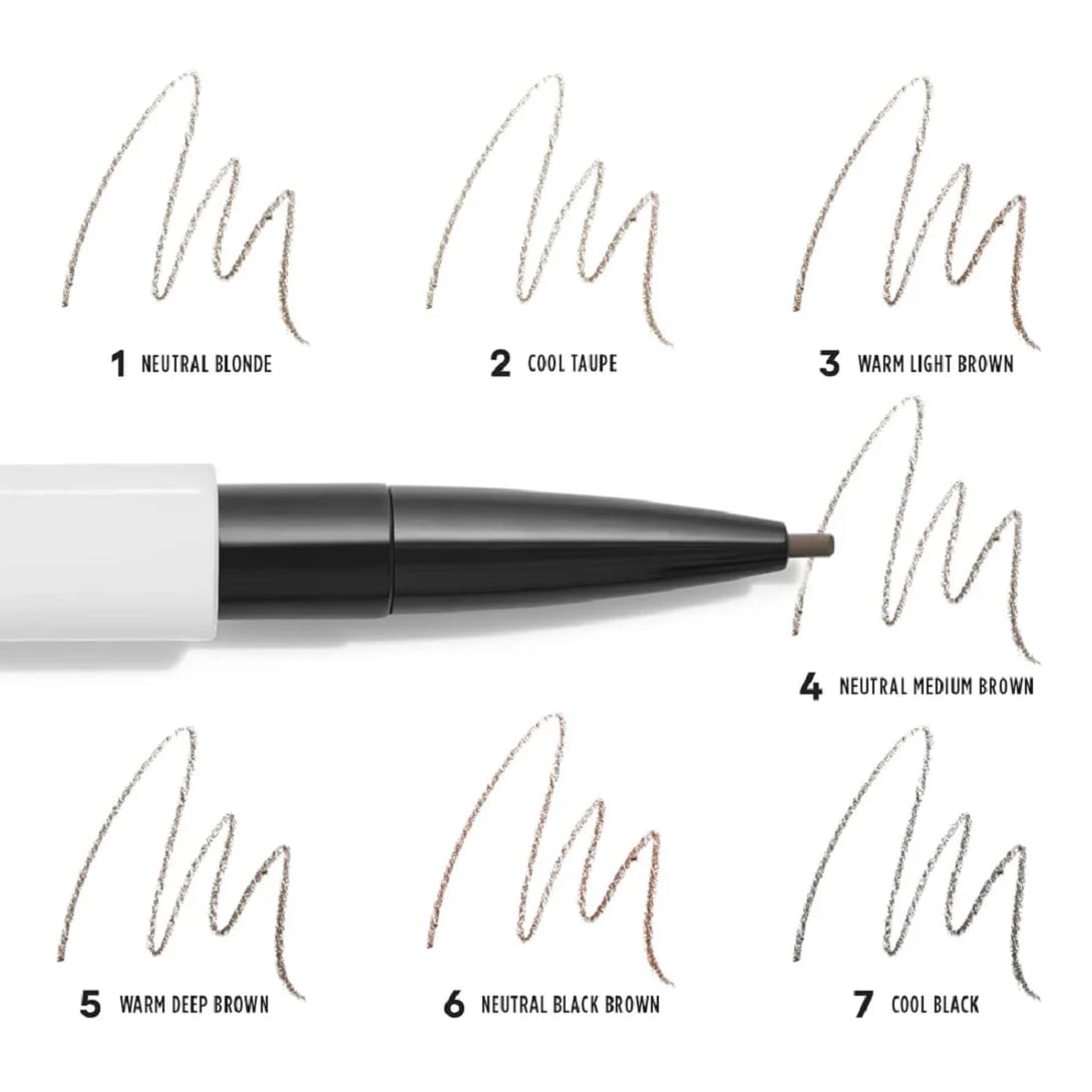 GXVE Hella On Point Ultra-Fine Brow Pencil #3 Warm Light Brown – Precise, Natural Brow Definition