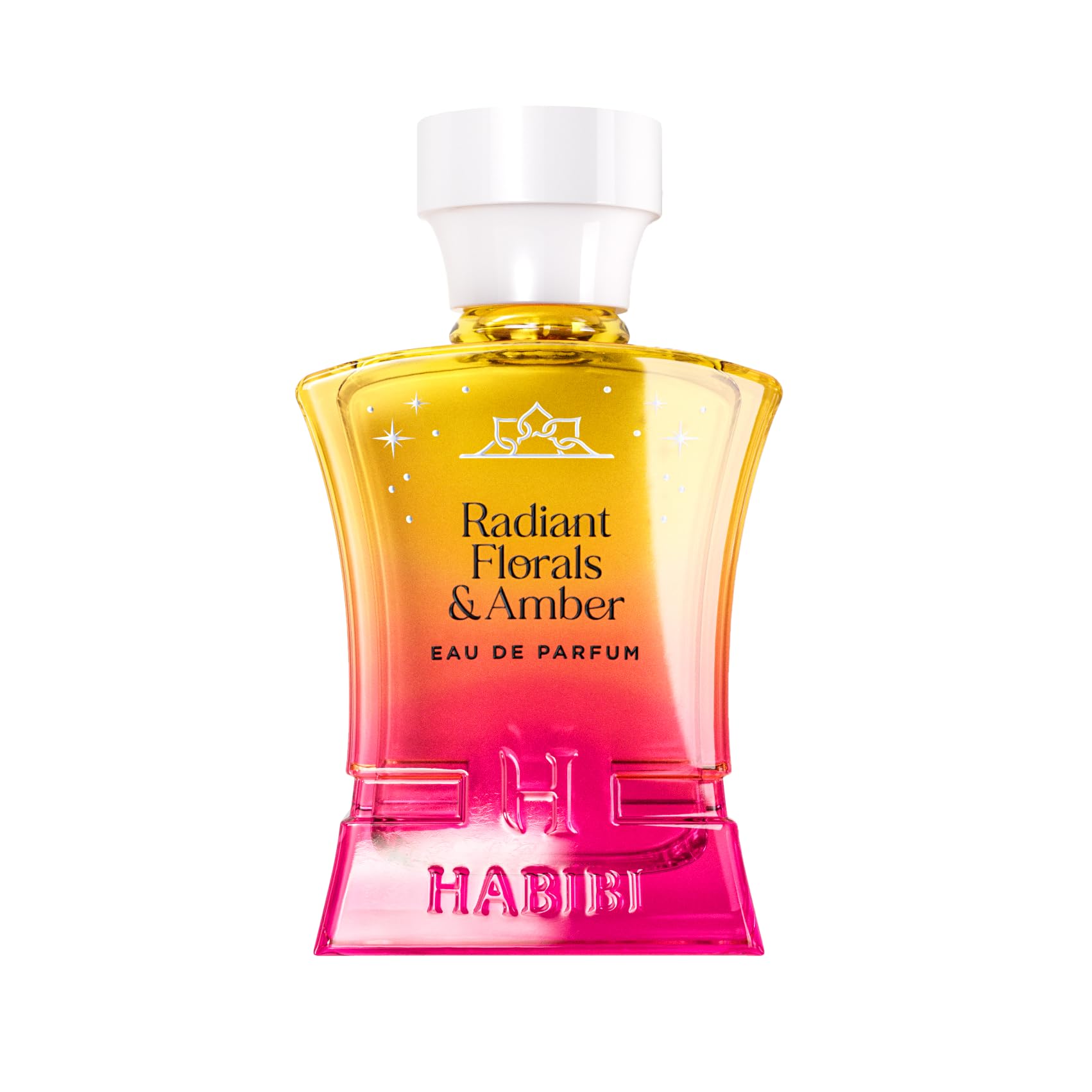 H HABIBI Radiant Florals & Amber Musk – Arabian Perfume for Women, 2.5 oz