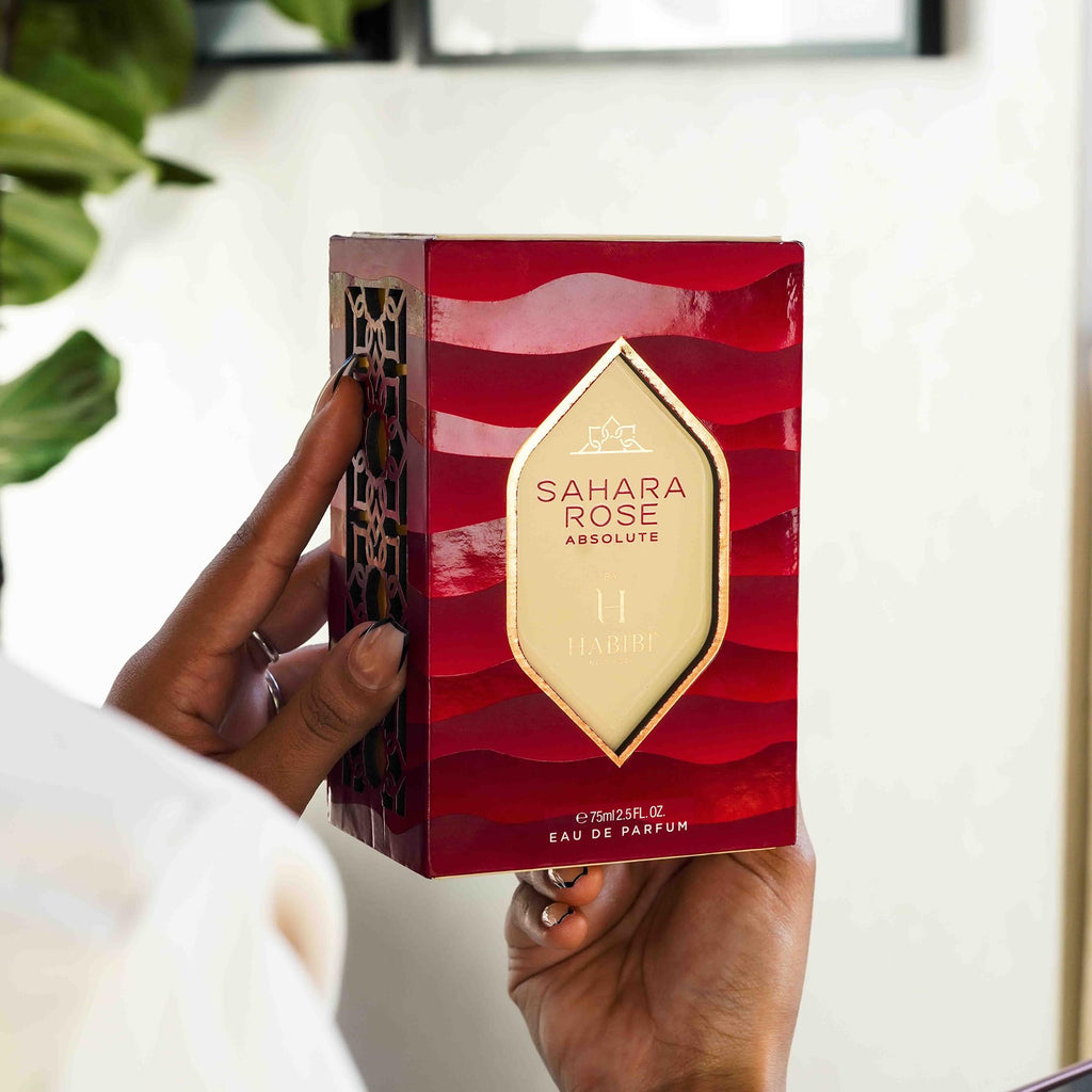 H HABIBI Sahara Rose for Men – 75 ml Long-Lasting Arabian Cologne